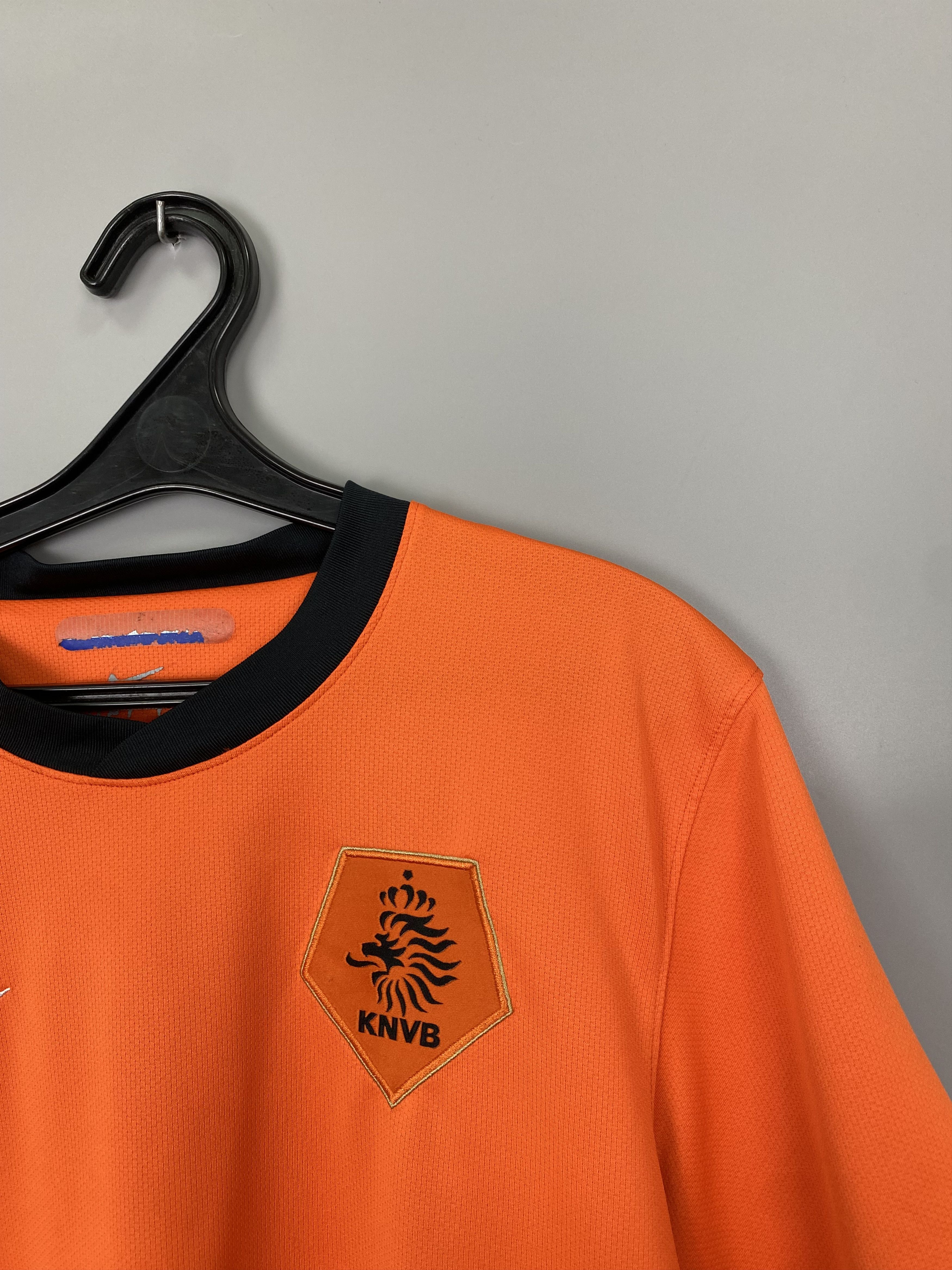 Nike Netherlands 2010 Team Football Soccer Home Jersey Kit Nike Size US L / EU 52-54 / 3 - 4 Thumbnail