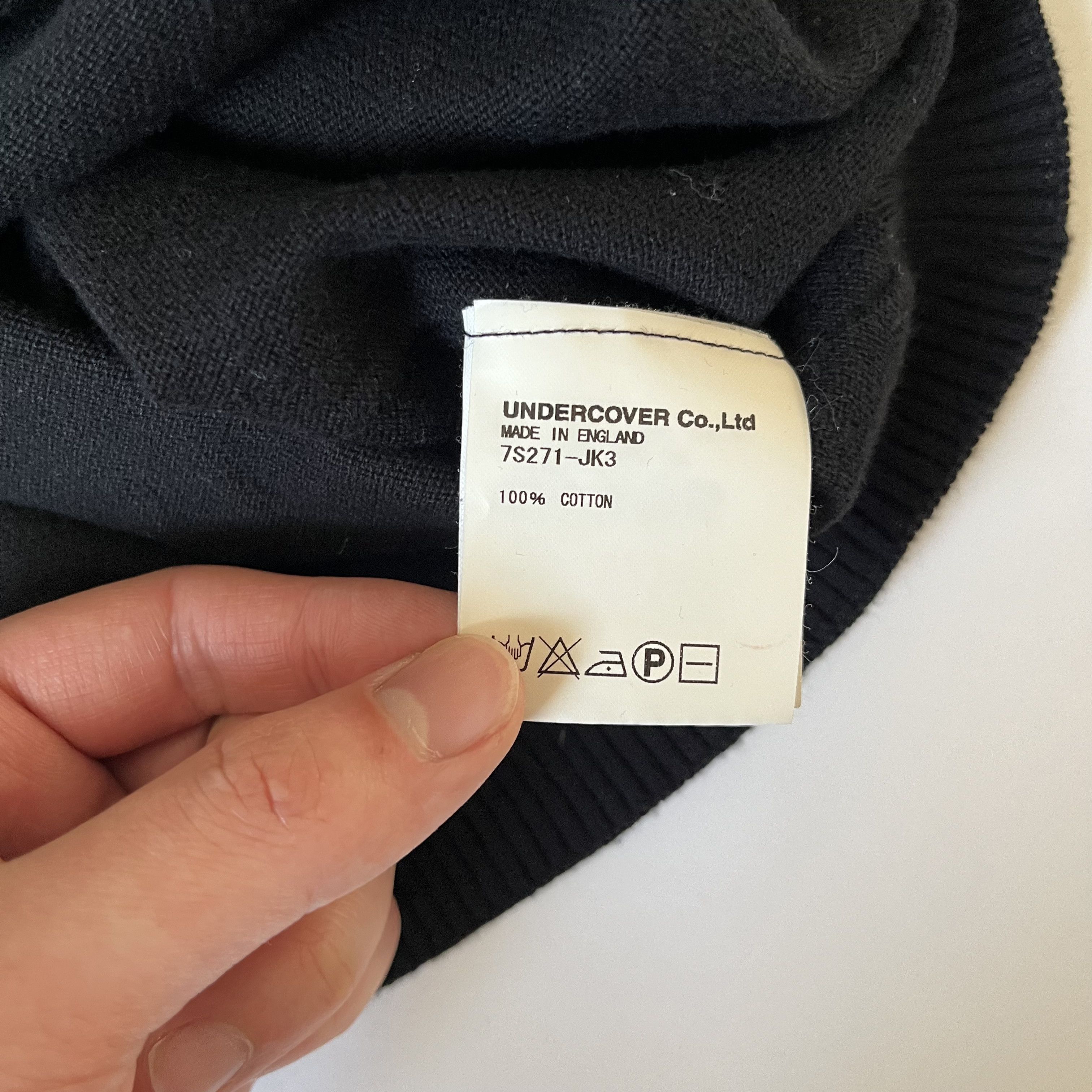 Undercover AW05 John Smedley Knit Shirt Size US XL / EU 56 / 4 - 6 Thumbnail