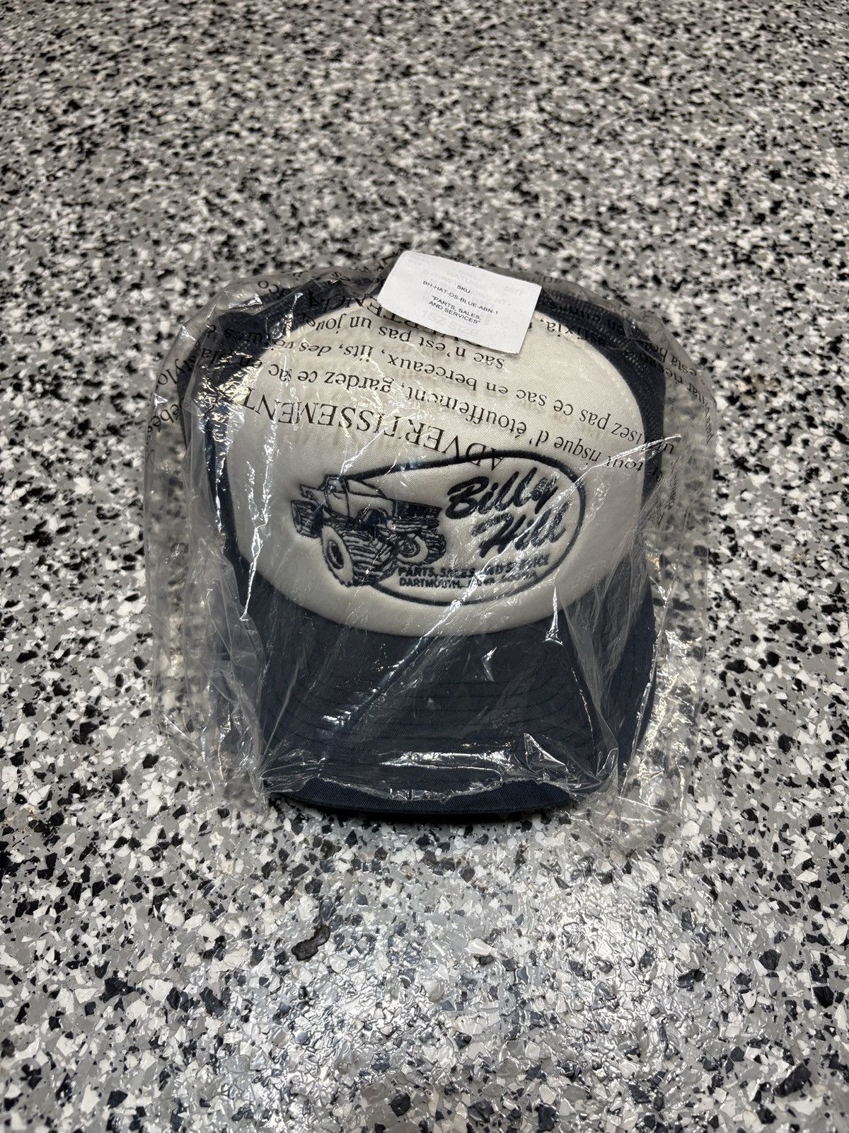 Billy Hill 2021 Billy Hill Blue “Parts, S&S” Trucker Mesh Hat OSFM Size ONE SIZE - 3 Thumbnail