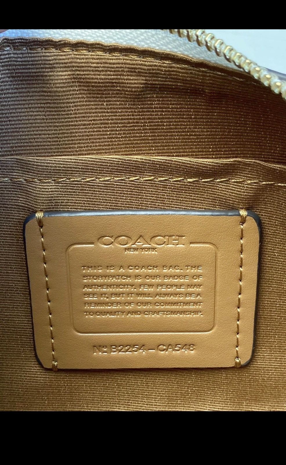 Coach Coach Teri 2-Way Shoulder Bag Leather Size ONE SIZE - 4 Thumbnail