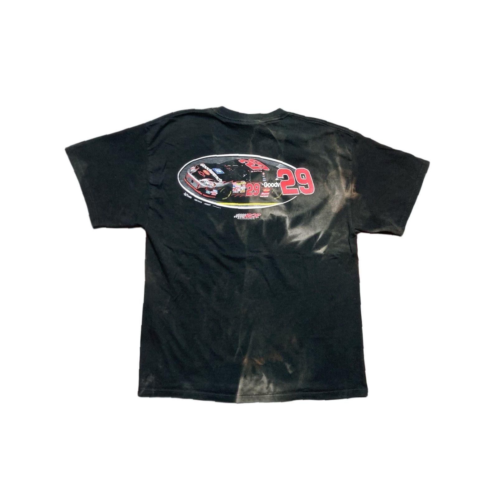 NASCAR VINTAGE Faded NASCAR Kevin Harvick 29 Grunge Black T-Shirt Mens L Size US L / EU 52-54 / 3 - 1 Thumbnail