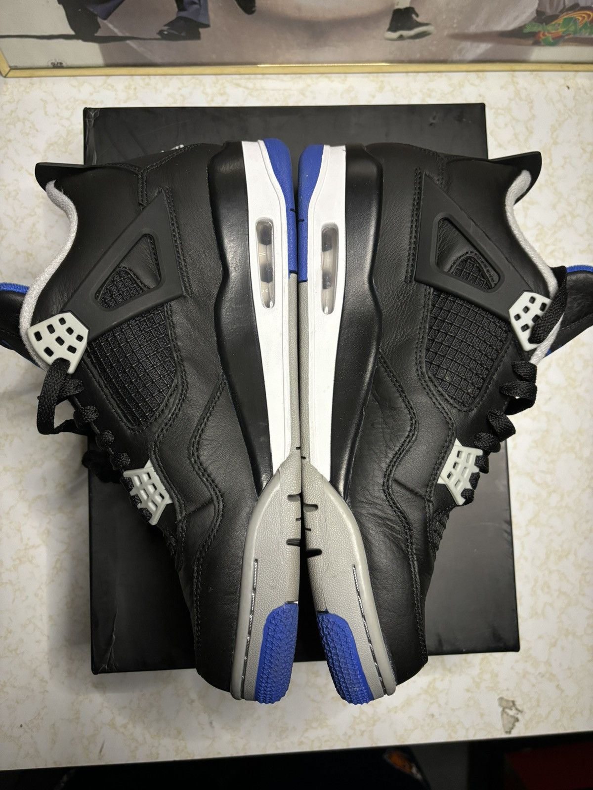 Jordan Brand Air Jordan 4 Retro Motorsports Alternate 2017 Size US 9.5 / EU 42-43 - 3 Thumbnail
