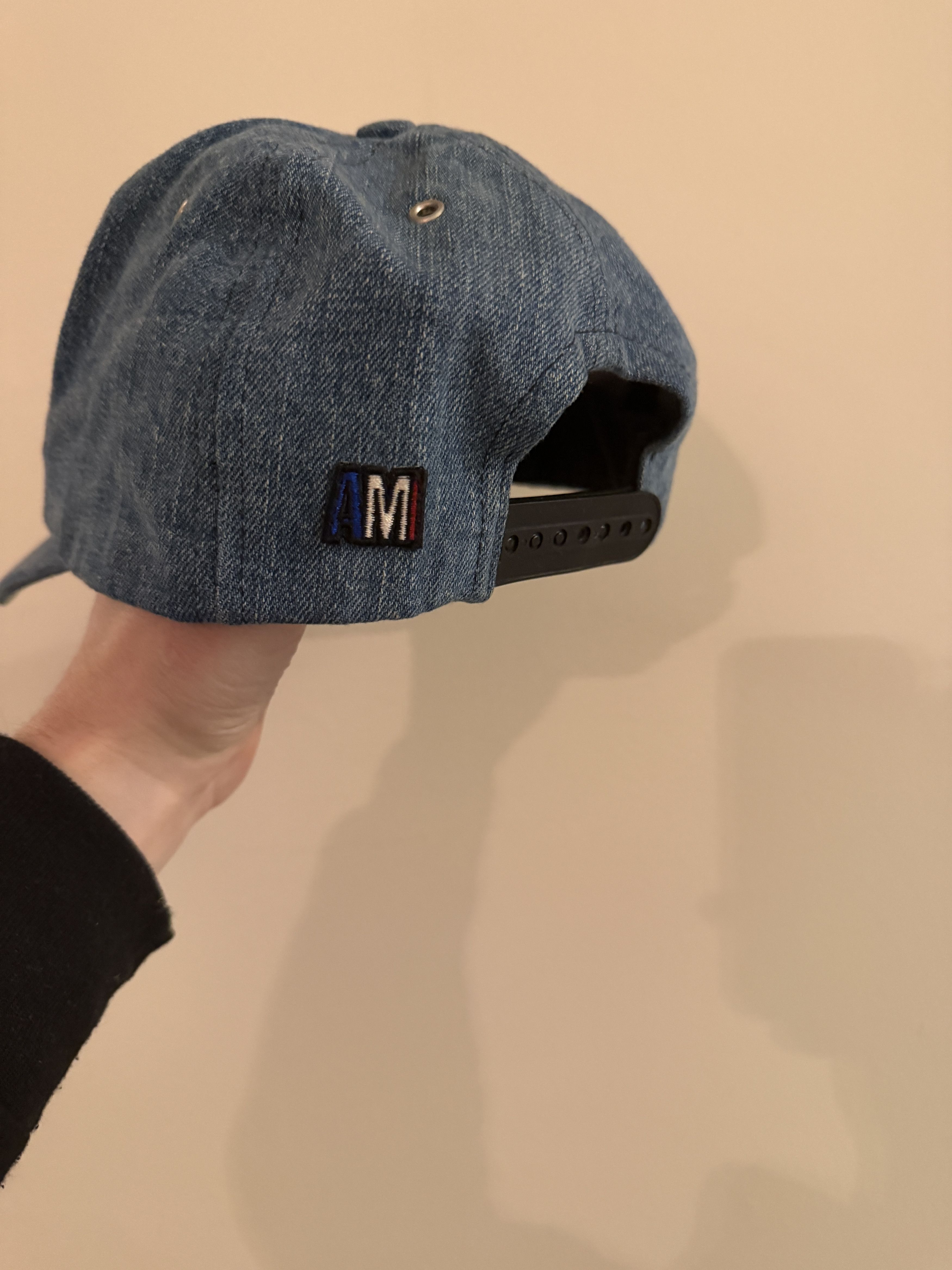 AMI AMI Denim Baseball Cap Size ONE SIZE - 2 Thumbnail