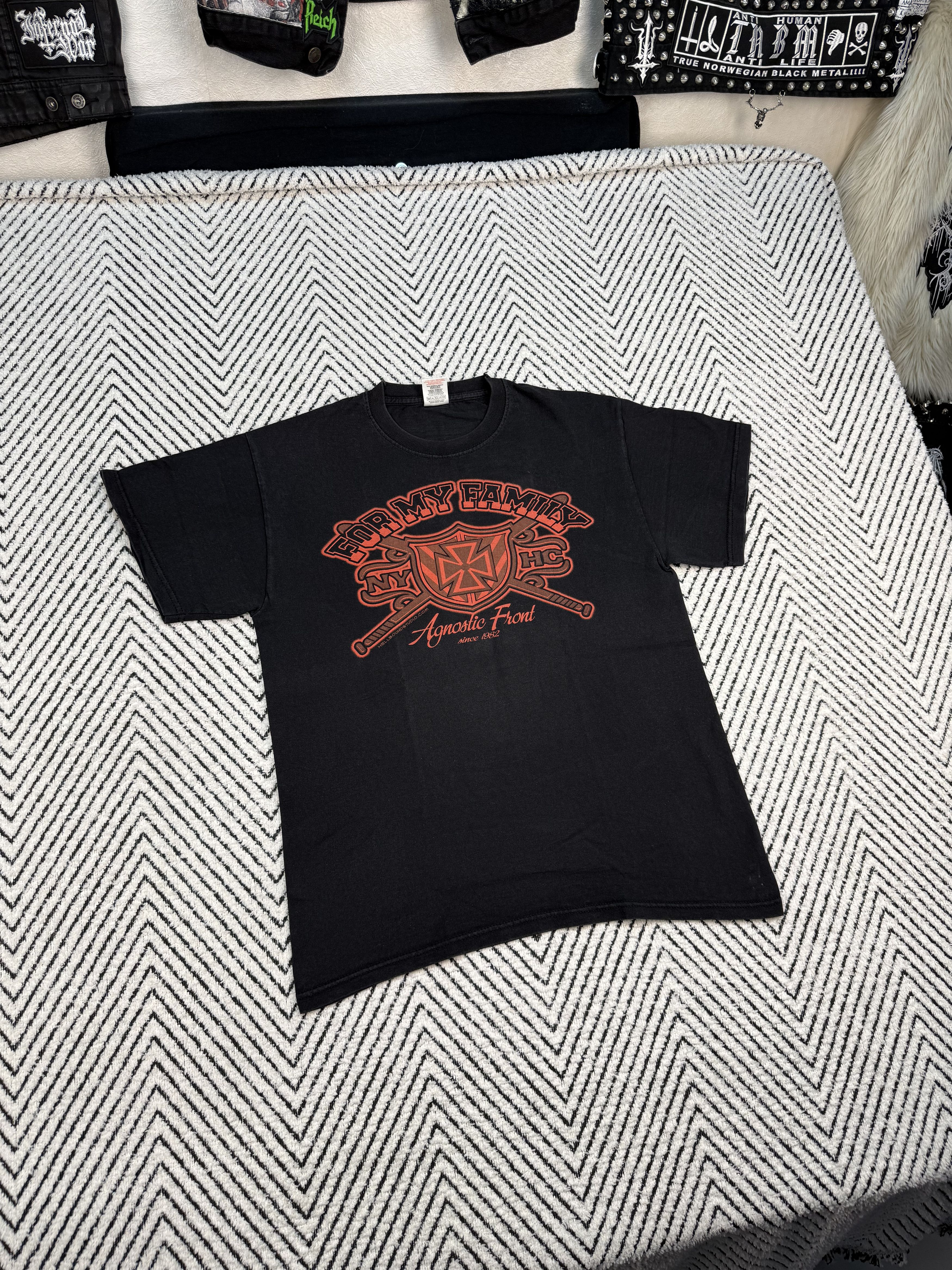 Band Tees Agnostic Front hardcore band vintage tshirt Size US M / EU 48-50 / 2 - 1 Thumbnail