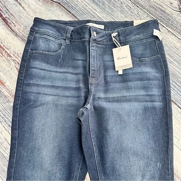 Other NWT KanCan Estilo Dark Blue Mid-Rise Skinny Jeans Size 38" / US 16 / IT 52 - 3 Thumbnail