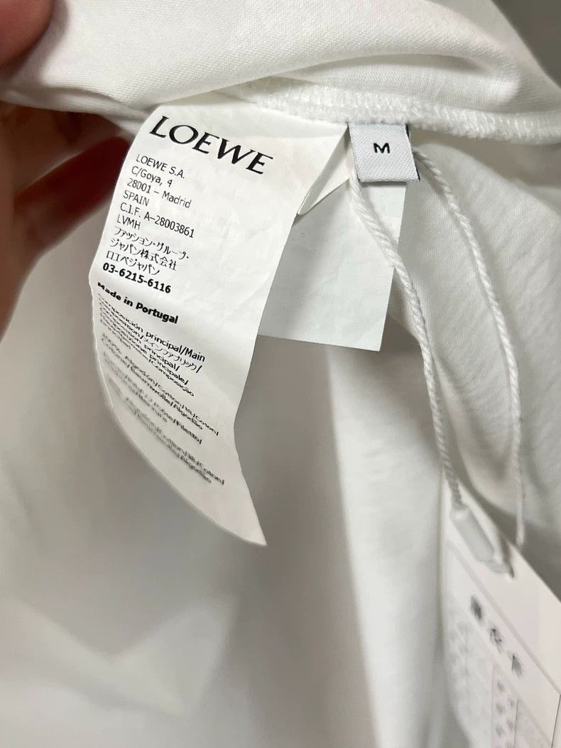 Loewe loewe White short sleeves 2505-Nextarrow Size US M / EU 48-50 / 2 - 4 Thumbnail