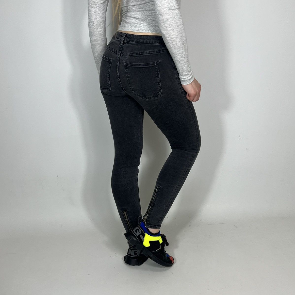 Acne Studios Vintage Y2K Acne Studios Skinny Jeans Casual Luxury Style Size 28" / US 6 / IT 42 - 2 Thumbnail
