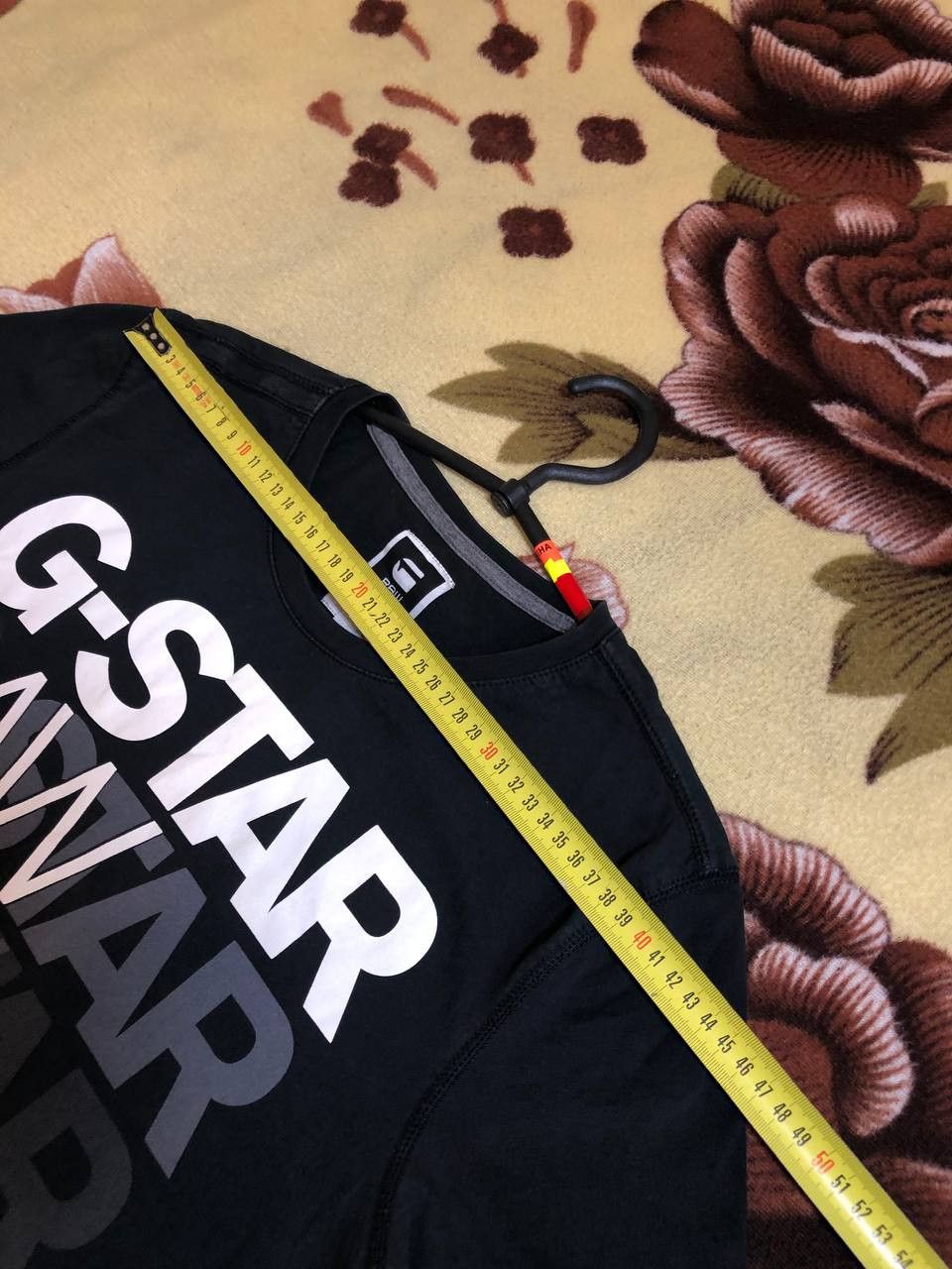 G-Star G-Star Raw Black Stitched Graphic T-Shirt Tee Size US M / EU 48-50 / 2 - 12 Thumbnail
