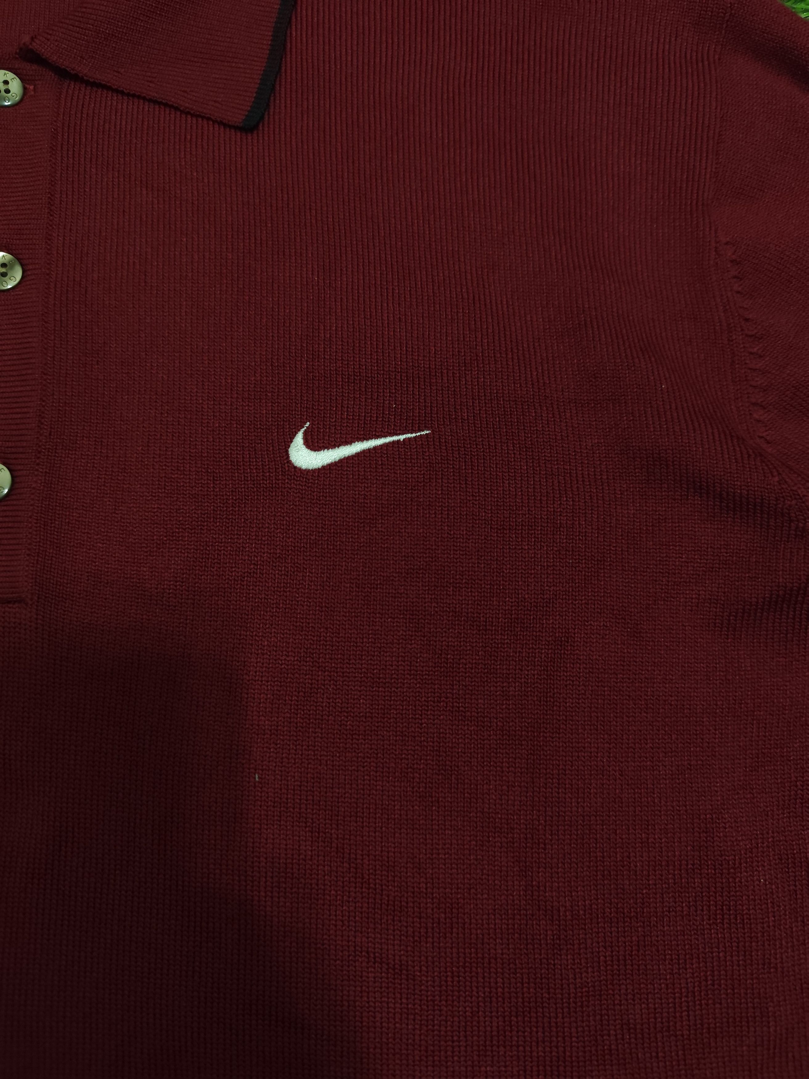 Nike Maroon Nike Tiger Woods Polo Shirt knitted Size US S / EU 44-46 / 1 - 10 Thumbnail