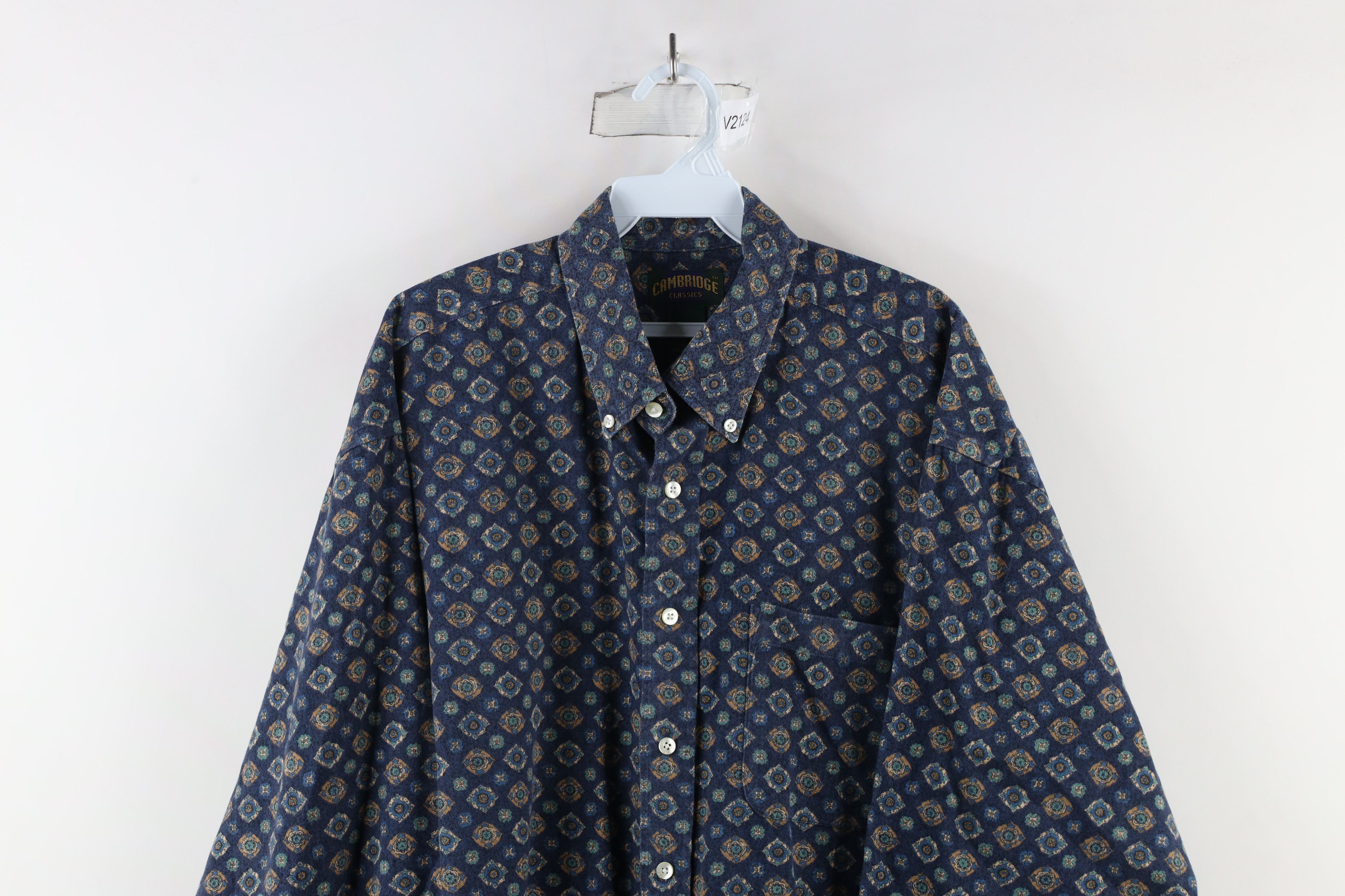 Vintage Vintage 90s Streetwear Heavyweight Button Down Shirt Size US L / EU 52-54 / 3 - 2 Thumbnail