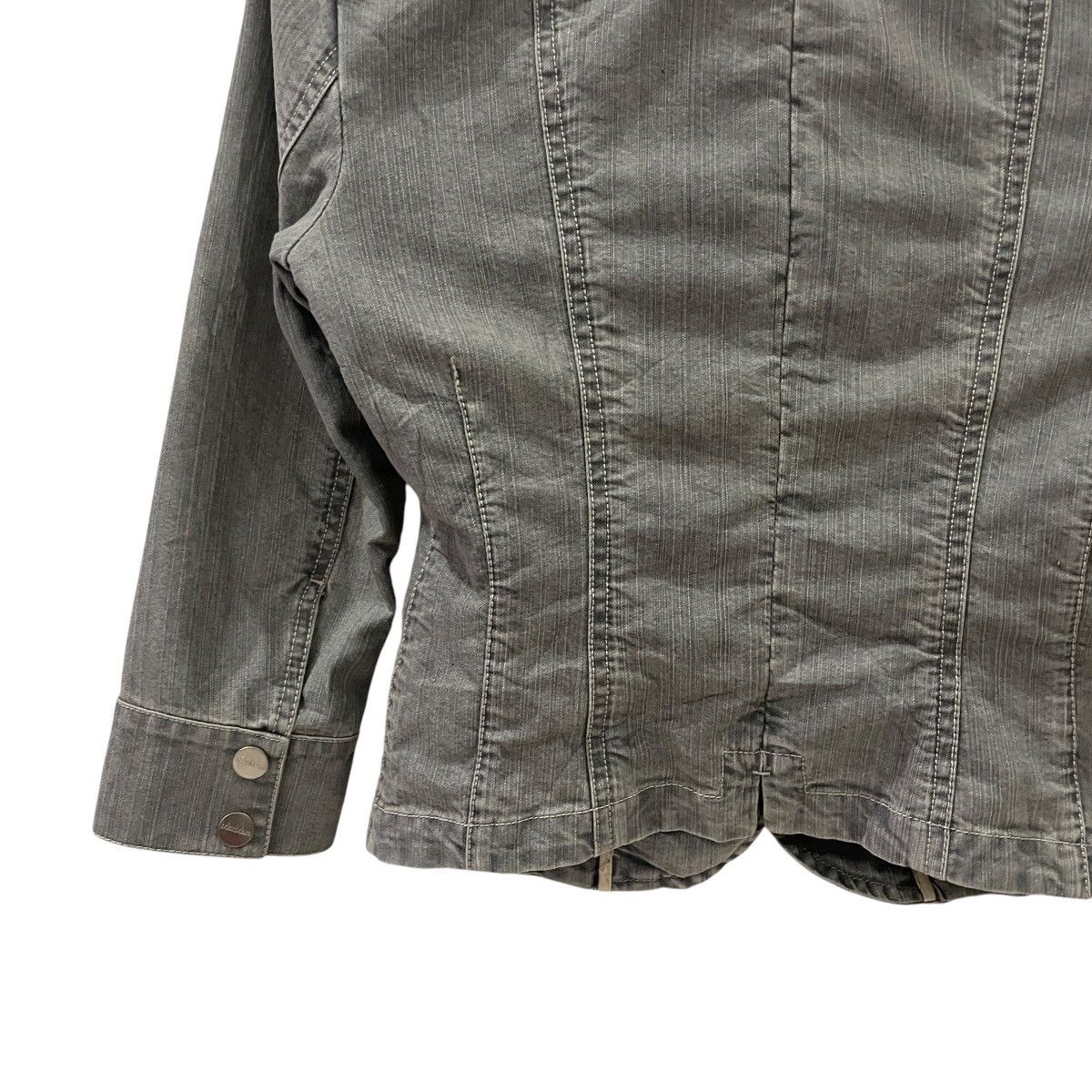 Max Mara Vintage Max Mara Italy Denim Jacket Size M / US 6-8 / IT 42-44 - 10 Thumbnail