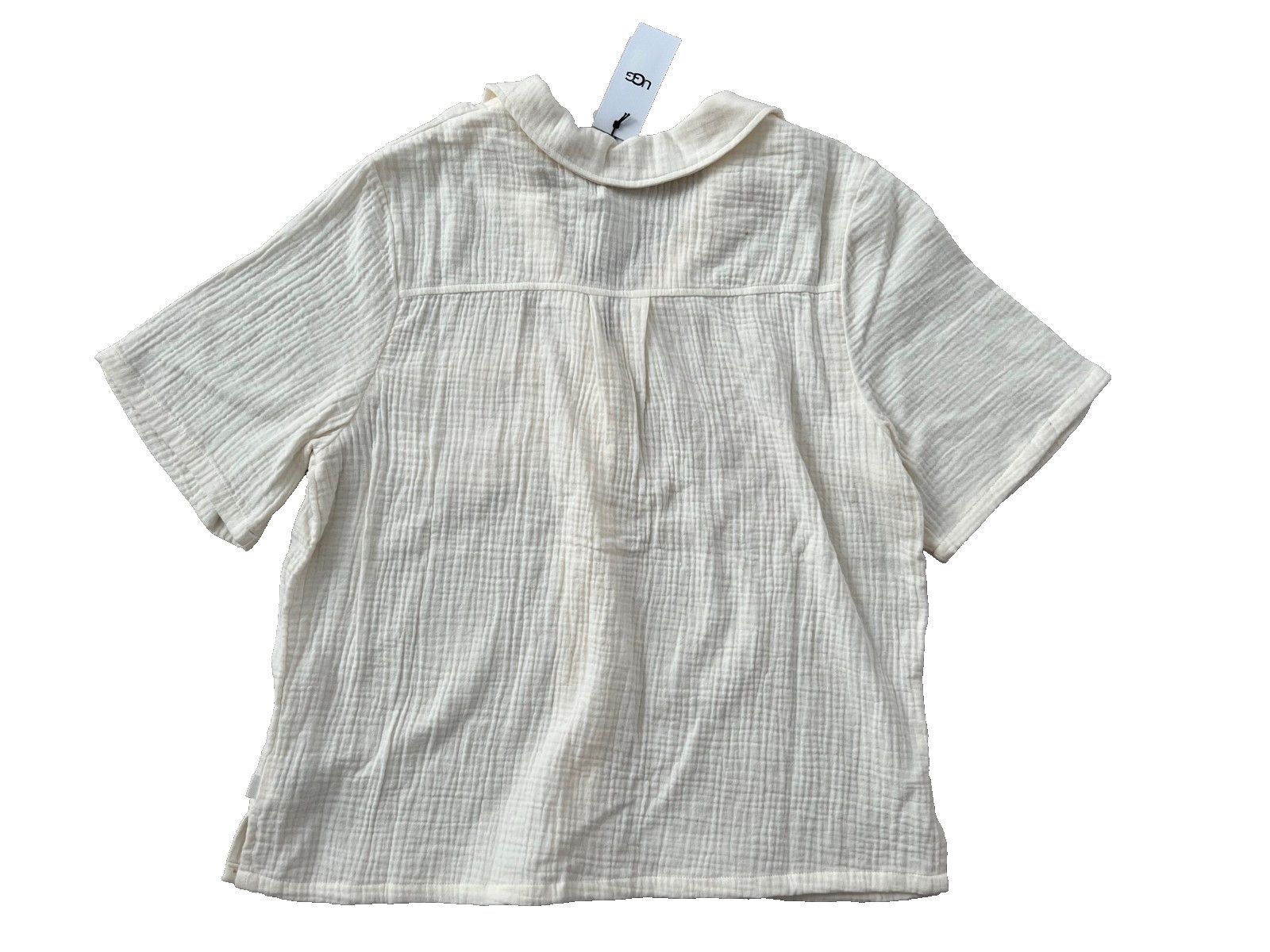 Ugg UGG Vivienne Cotton Gauze Pyjama Shirt Nimbus ( M ) Size M / US 6-8 / IT 42-44 - 2 Thumbnail