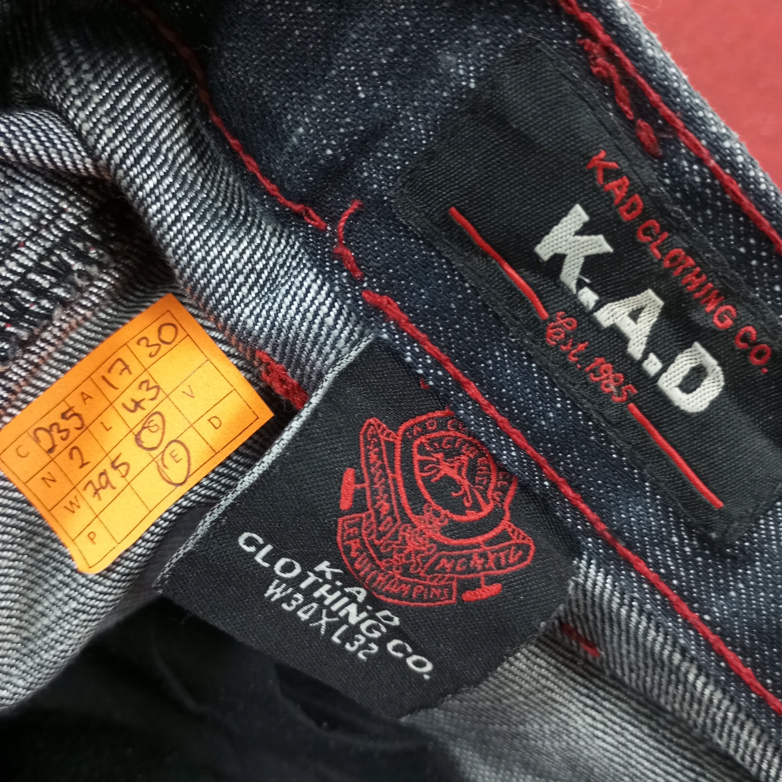 Vintage KAD Clothing Co. Streetwear Jeans c235n2 Size US 32 / EU 48 - 12 Thumbnail