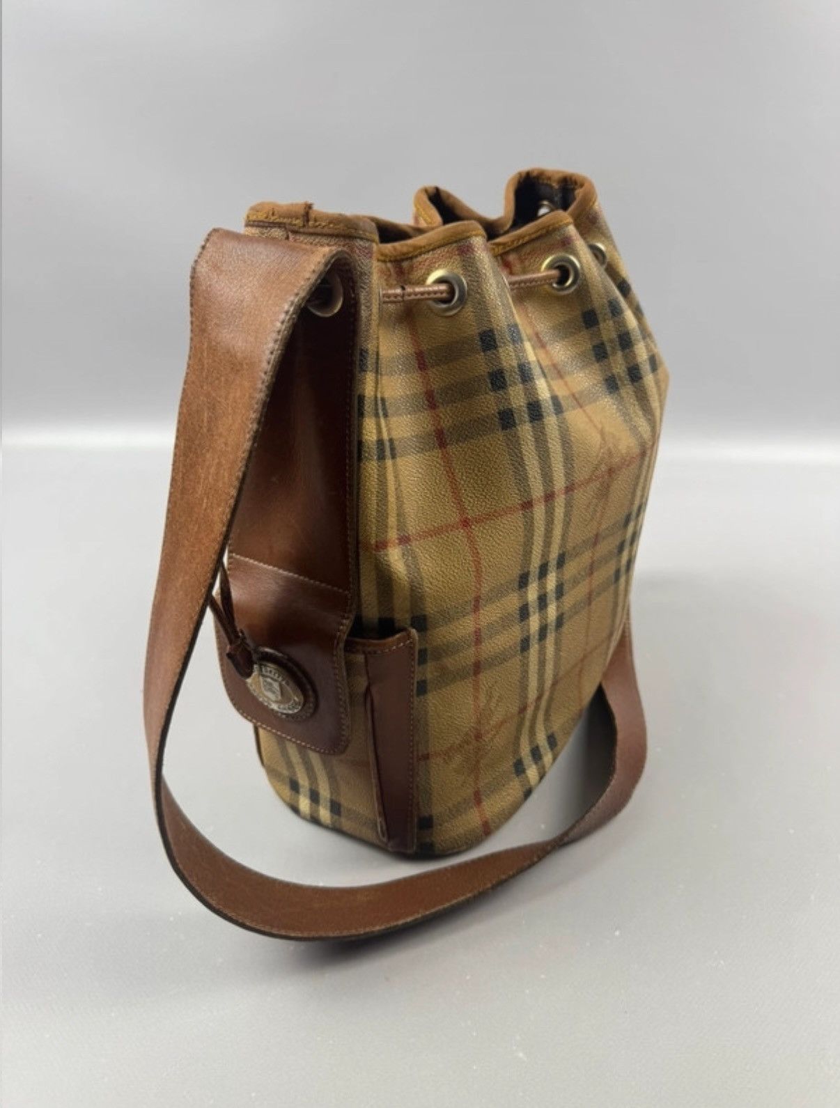 Burberry Burberry bucketbag vintage whit novacheck monogram Size ONE SIZE - 9 Thumbnail