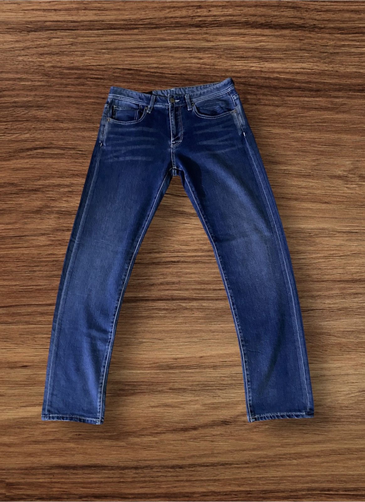 Armani Exchange × Designer × Vintage Armani Exchange Slim Fit Blue Denim Size US 32 / EU 48 - 2 Thumbnail