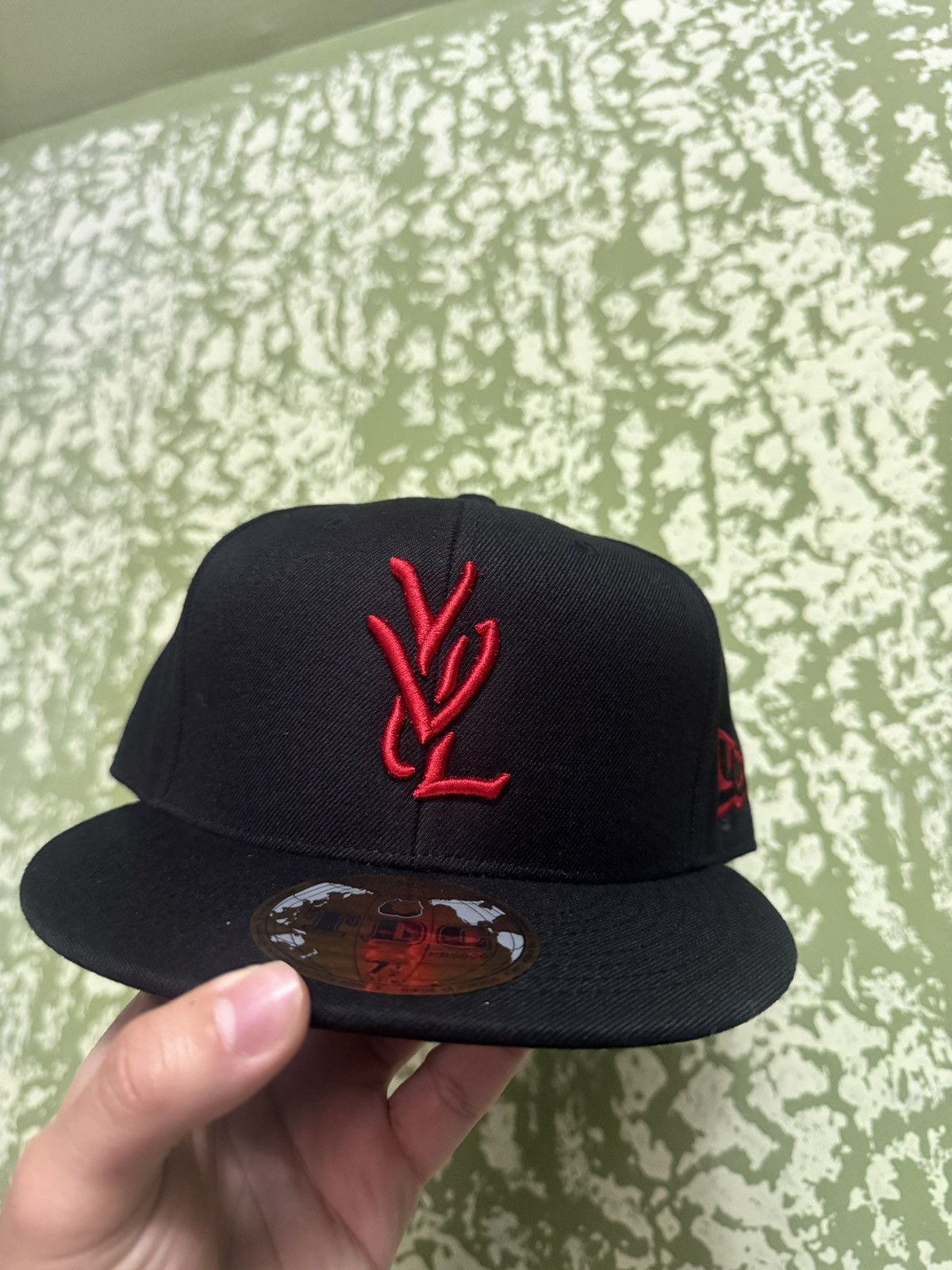 Playboi Carti YVL HAT RED ON BLACK Size ONE SIZE - 1 Thumbnail