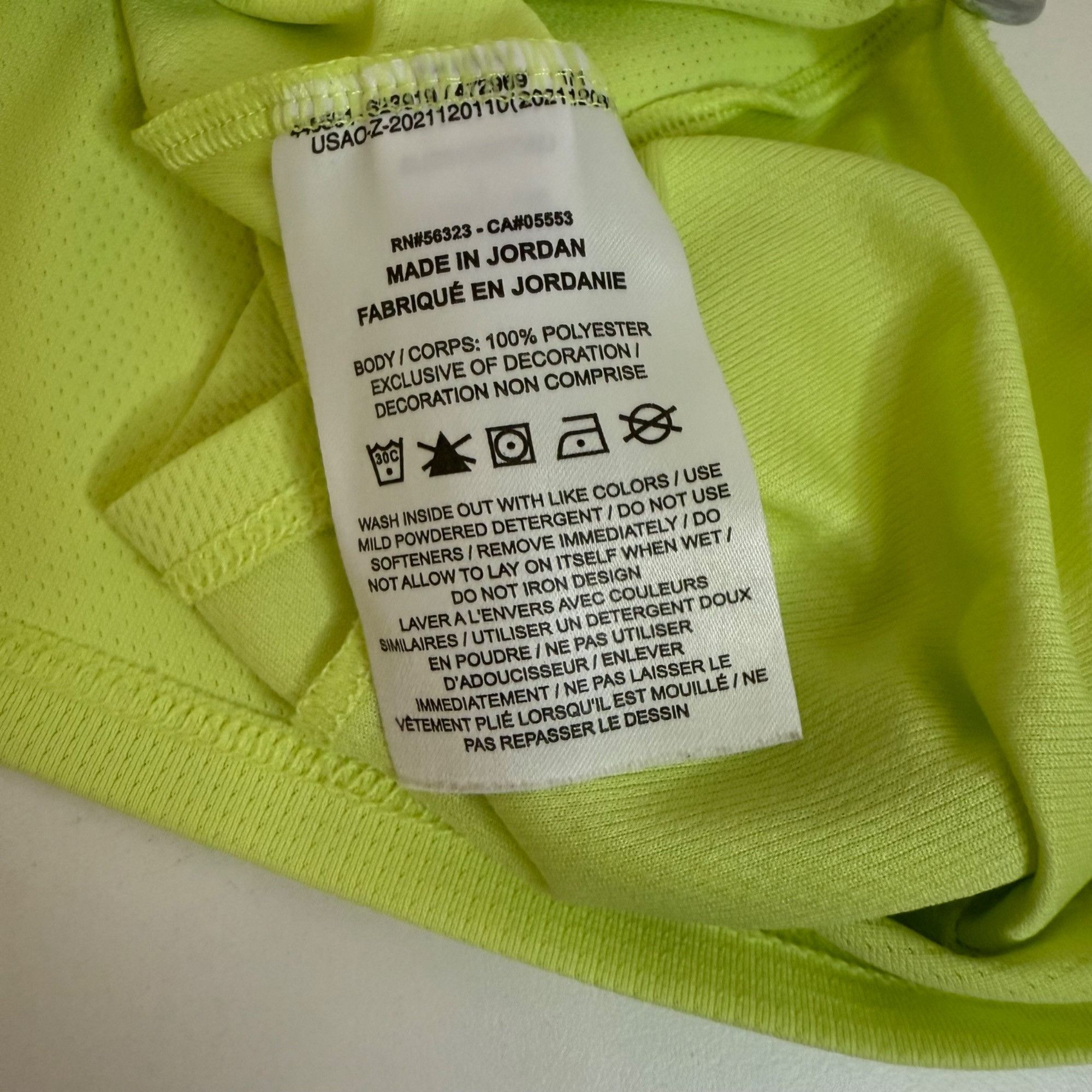 Nike Nike Dri-Fit Neon Yellow Crop Racerback Tank Top Womens L Size L / US 10 / IT 46 - 8 Thumbnail