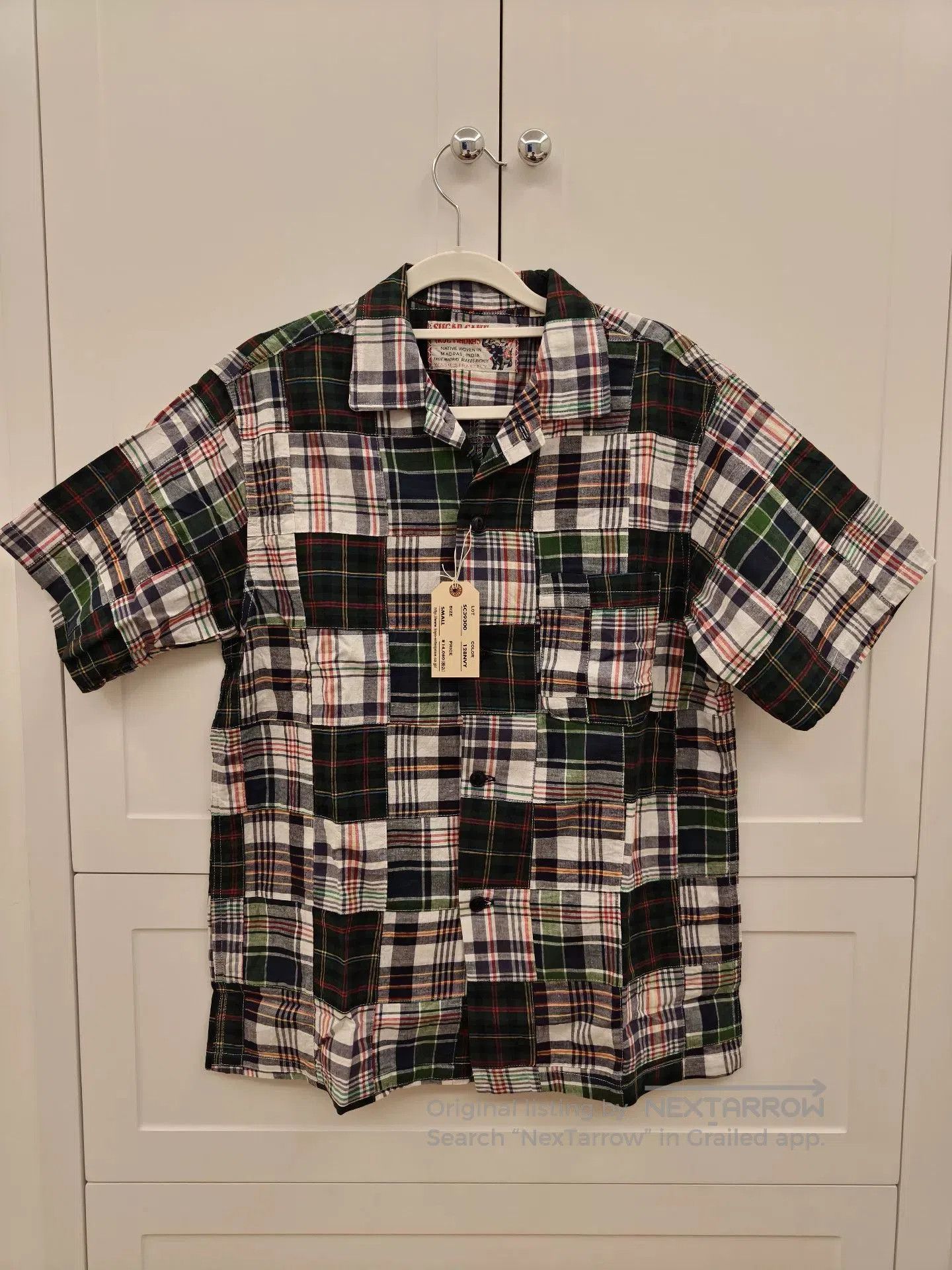 Sugar Cane SUGARCANE Check Short. Size US S / EU 44-46 / 1 - 2 Thumbnail