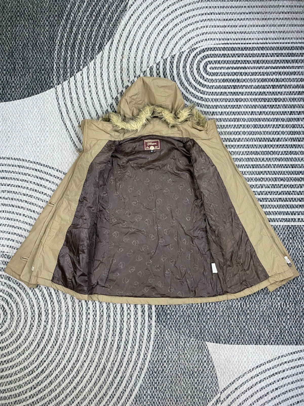Fjallraven Vintage Fjall Raven Faux Fur Trim Hooded Jacket Size M / US 6-8 / IT 42-44 - 5 Thumbnail