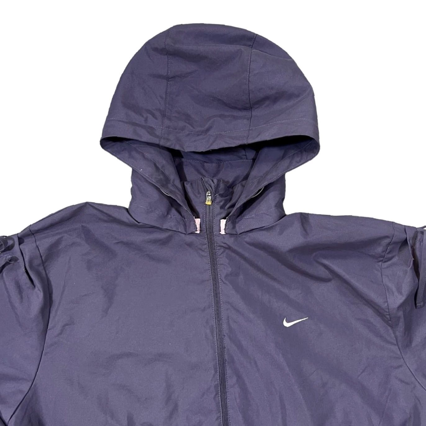 Nike Nike Golf Embroidered Mini Logo Purple Hooded Windbreaker Jacket Women's XL Size XL / US 12-14 / IT 48-50 - 3 Thumbnail