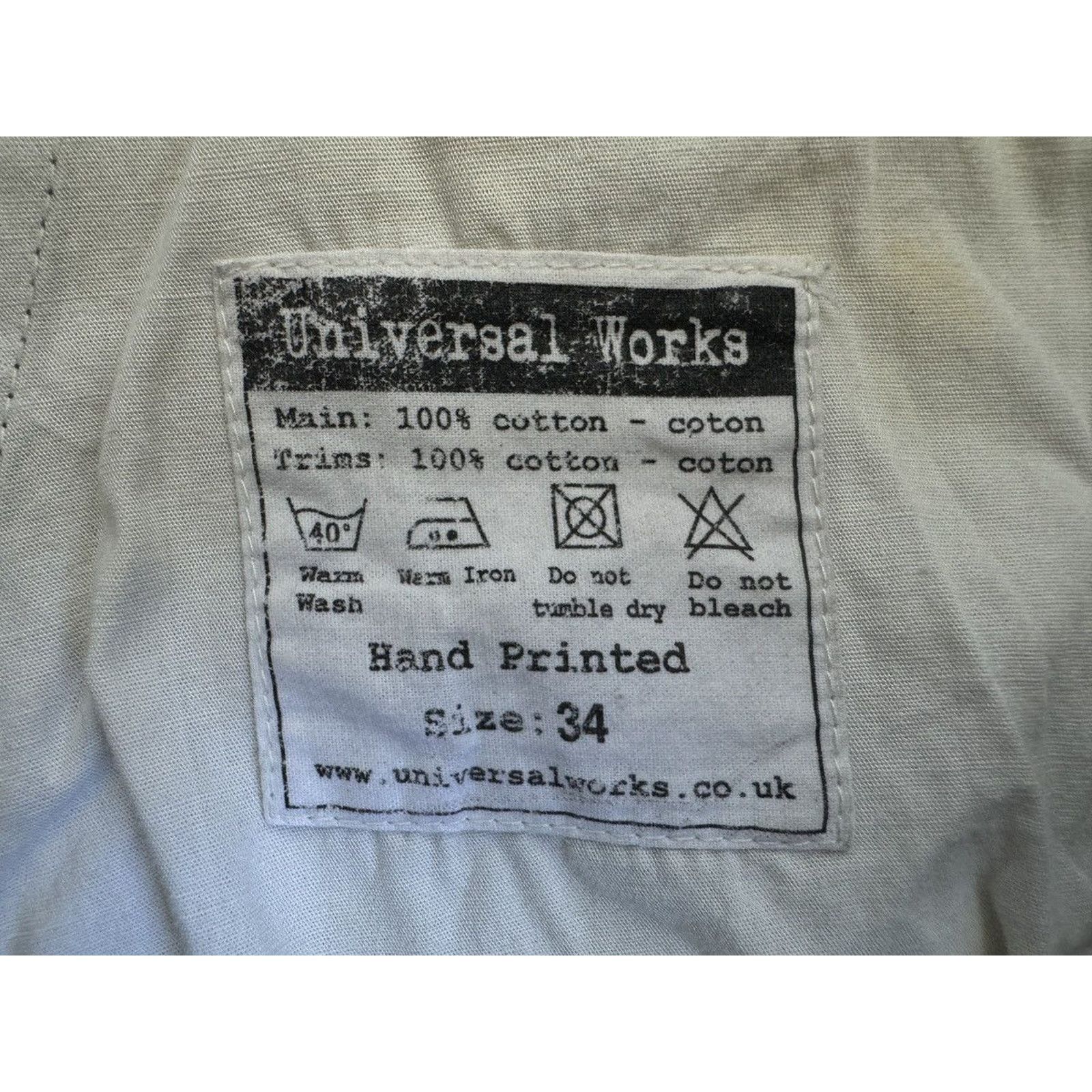 Universal Works Vintage Universal Works Baggy shorts Size US 34 / EU 50 - 4 Thumbnail