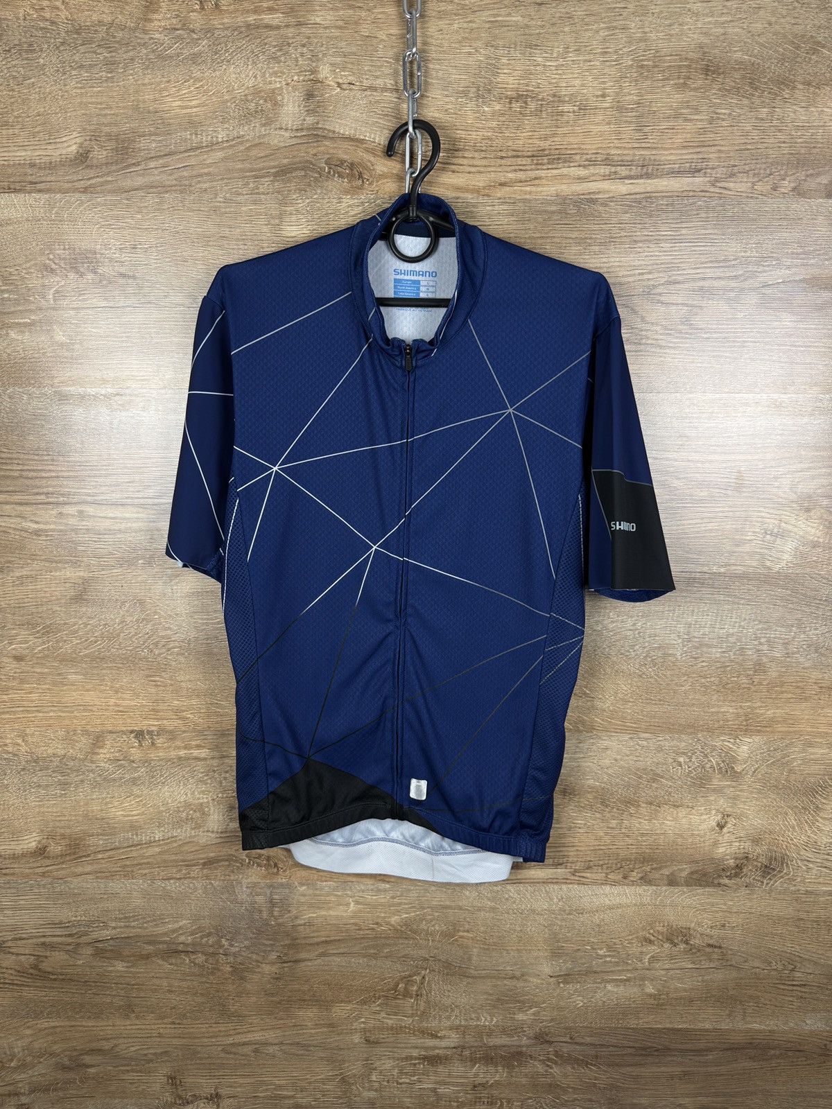 Vintage Mens Shimano Breakaway Jersey cycling size M blue Sample Size US M / EU 48-50 / 2 - 1 Thumbnail