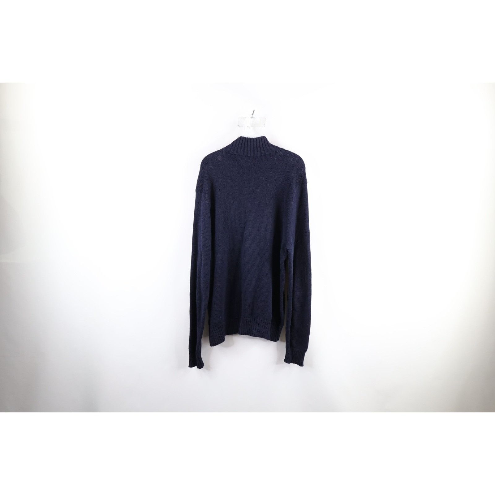 Polo Ralph Lauren Vintage 90s Ralph Lauren Faded Cotton Ribbed Knit Sweater Size US XL / EU 56 / 4 - 7 Thumbnail