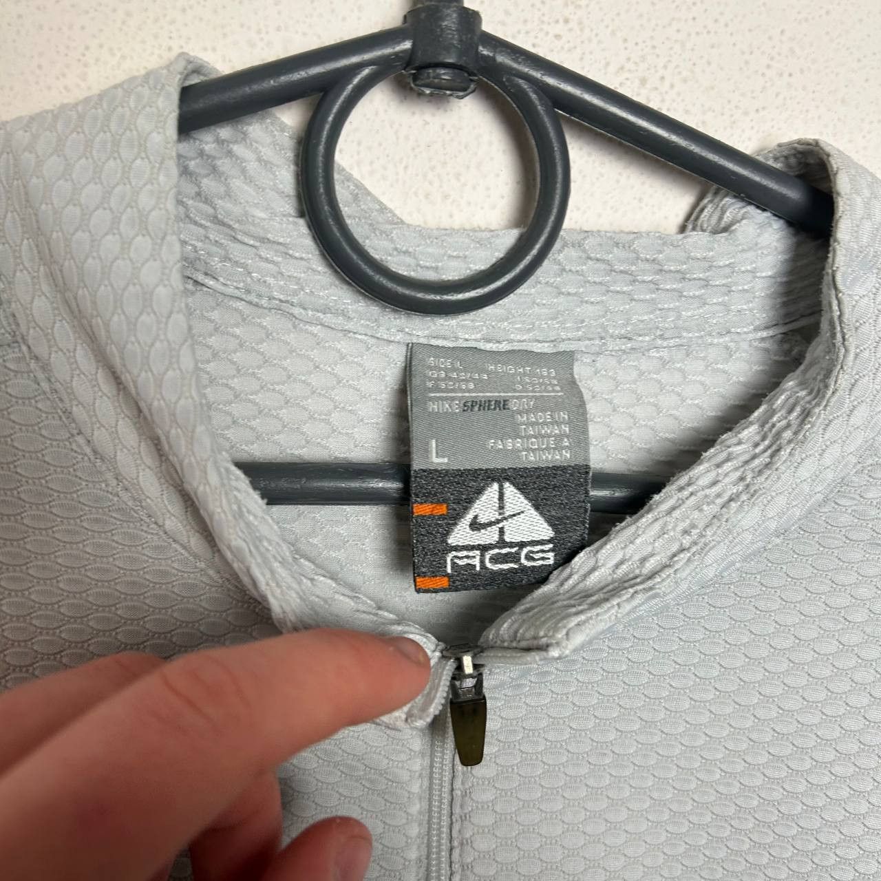 Nike ACG Vintage Nike ACG Small logo Sport Cycling Zip longsleeve Size US L / EU 52-54 / 3 - 5 Thumbnail