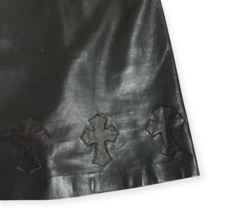 Chrome Hearts Chrome Hearts Cross Patch Mini Leather Dress Size S / US 4 / IT 40 - 3 Thumbnail