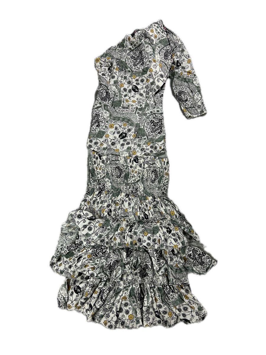 Isabel Marant Isabel Marant Étoile beige green floral set skirt + top Size XS / US 0-2 / IT 36-38 - 1 Thumbnail