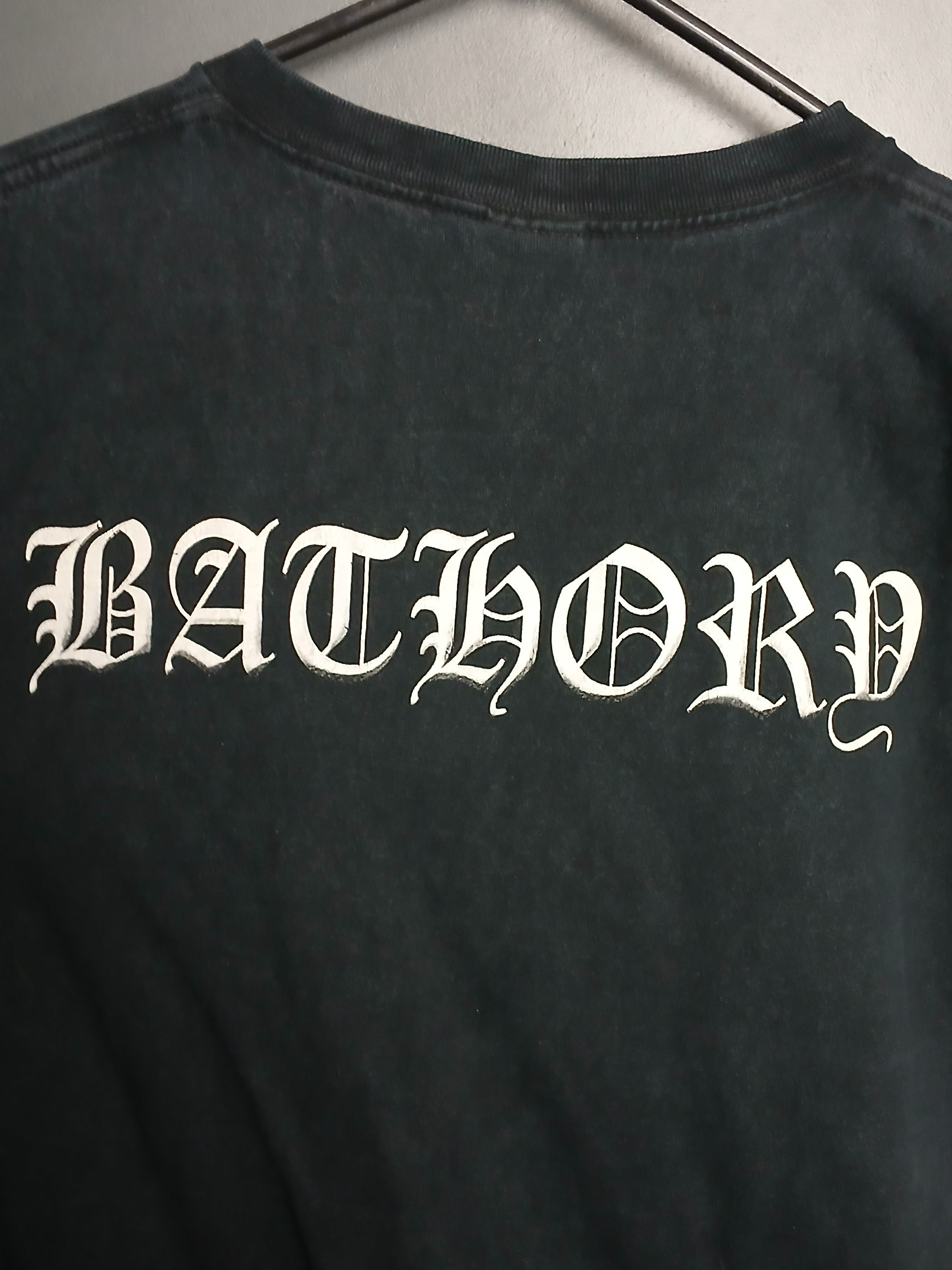 Band Tees × Vintage Vintage Bathory Nordland T-Shirt Size US L / EU 52-54 / 3 - 4 Thumbnail