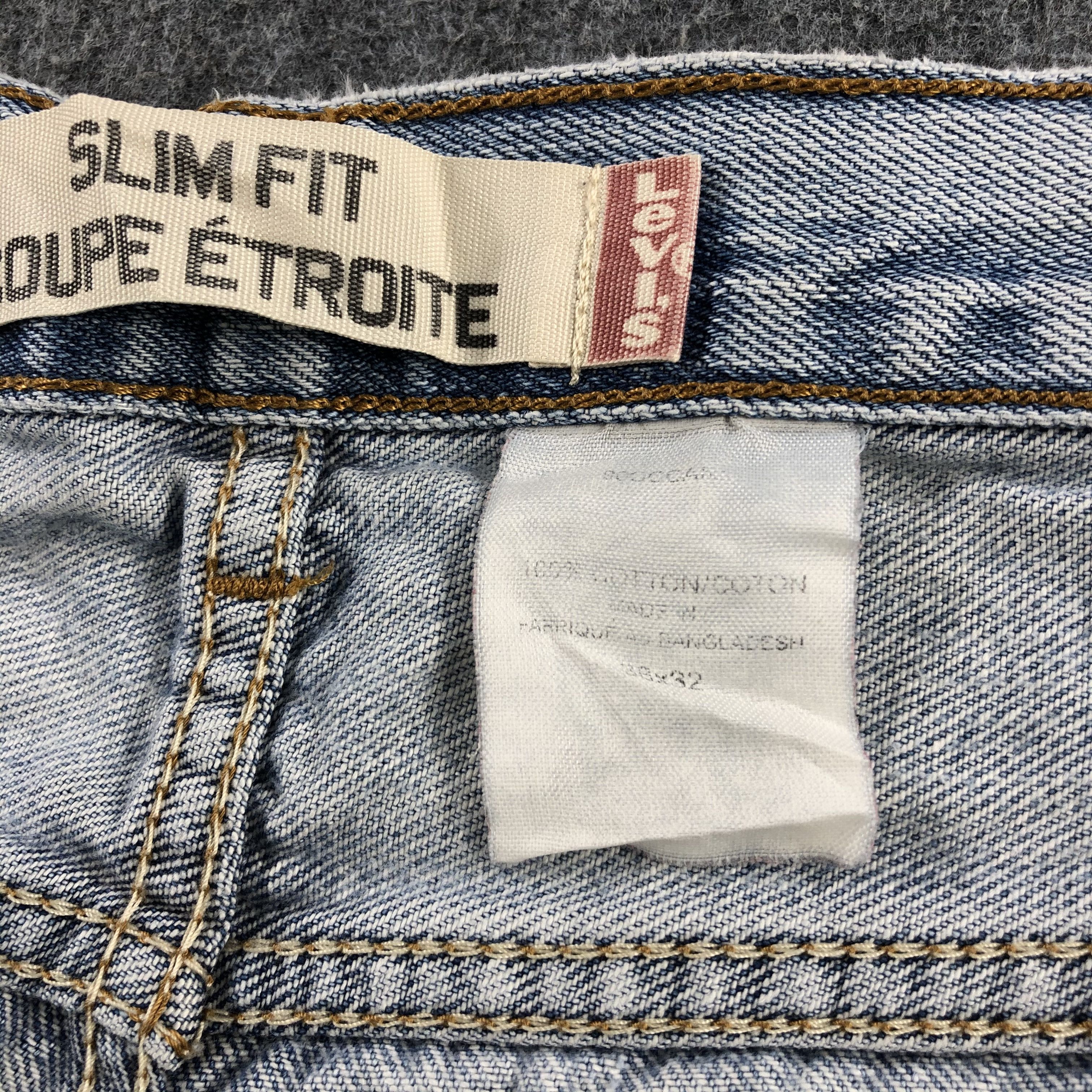 Levi's Vintage Light Wash Levis Jeans-J2059 Size US 34 / EU 50 - 12 Thumbnail