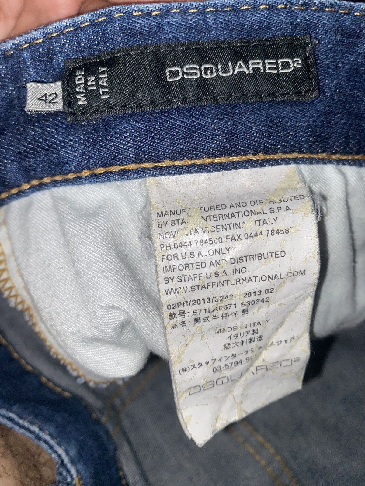 Dsquared2 DSQUARED2 Distressed Jeans Size US 32 / EU 48 - 3 Thumbnail