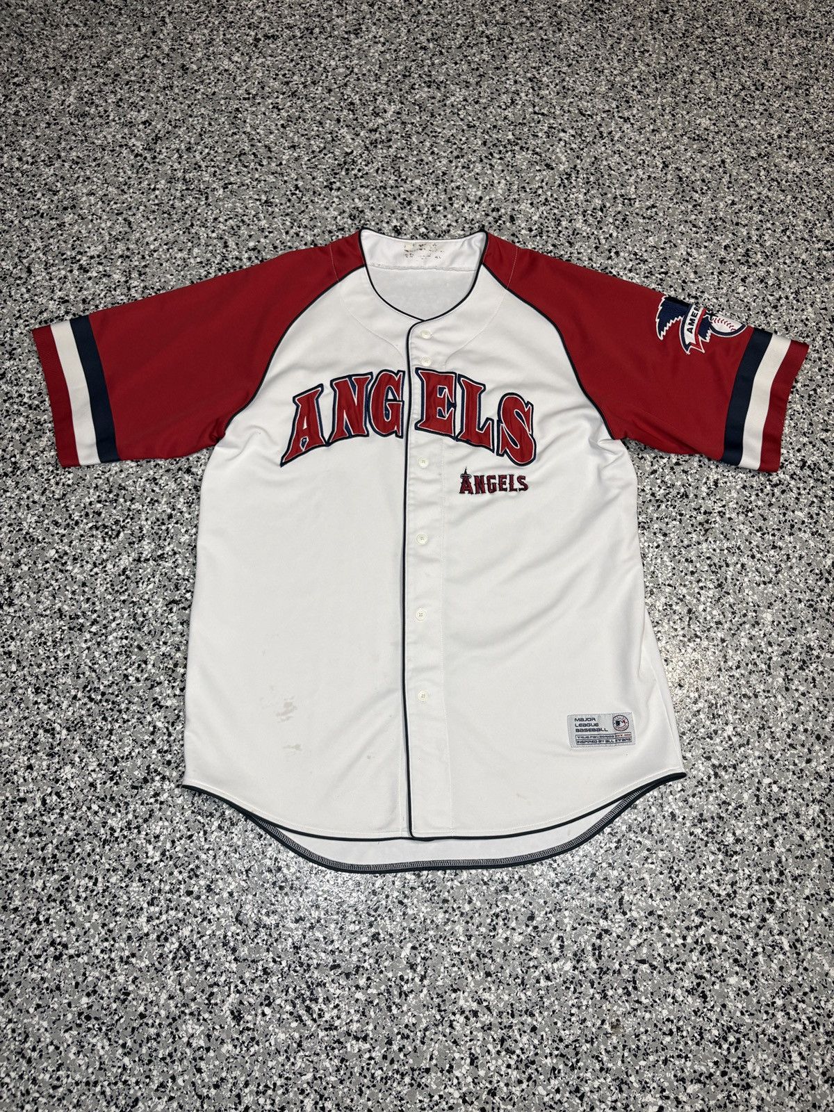 MLB Vintage 2000s TruFan Anaheim Angels Jersey Size XL 0347 Size US M / EU 48-50 / 2 - 1 Thumbnail