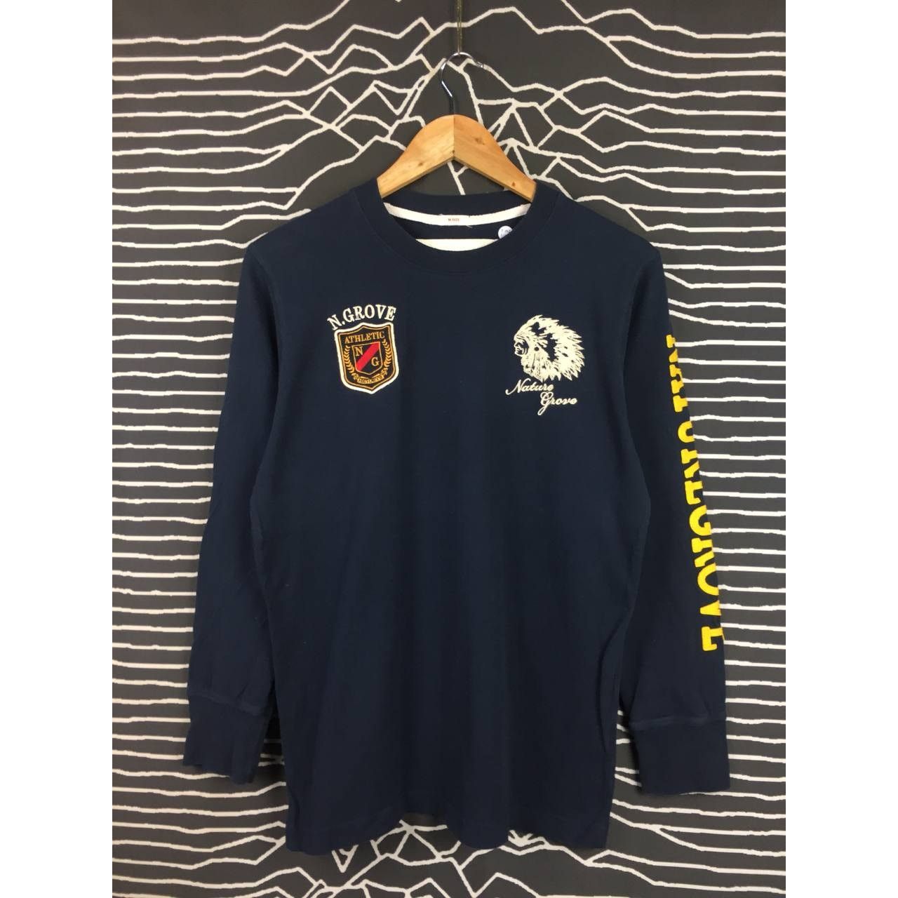 Vintage Nature Groove The Authentic Product Longsleeve Tee Size US M / EU 48-50 / 2 - 1 Thumbnail