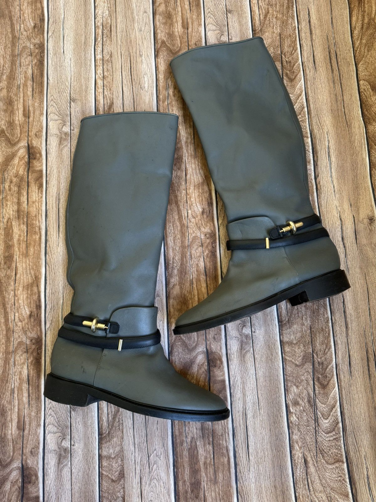 Balenciaga leather biker boots Size US 9.5 / IT 39.5 - 2 Thumbnail