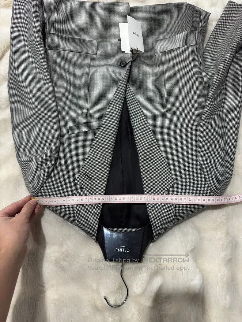 Celine CELINE Houndstooth Men's Suit Size US M / EU 48-50 / 2 - 4 Thumbnail