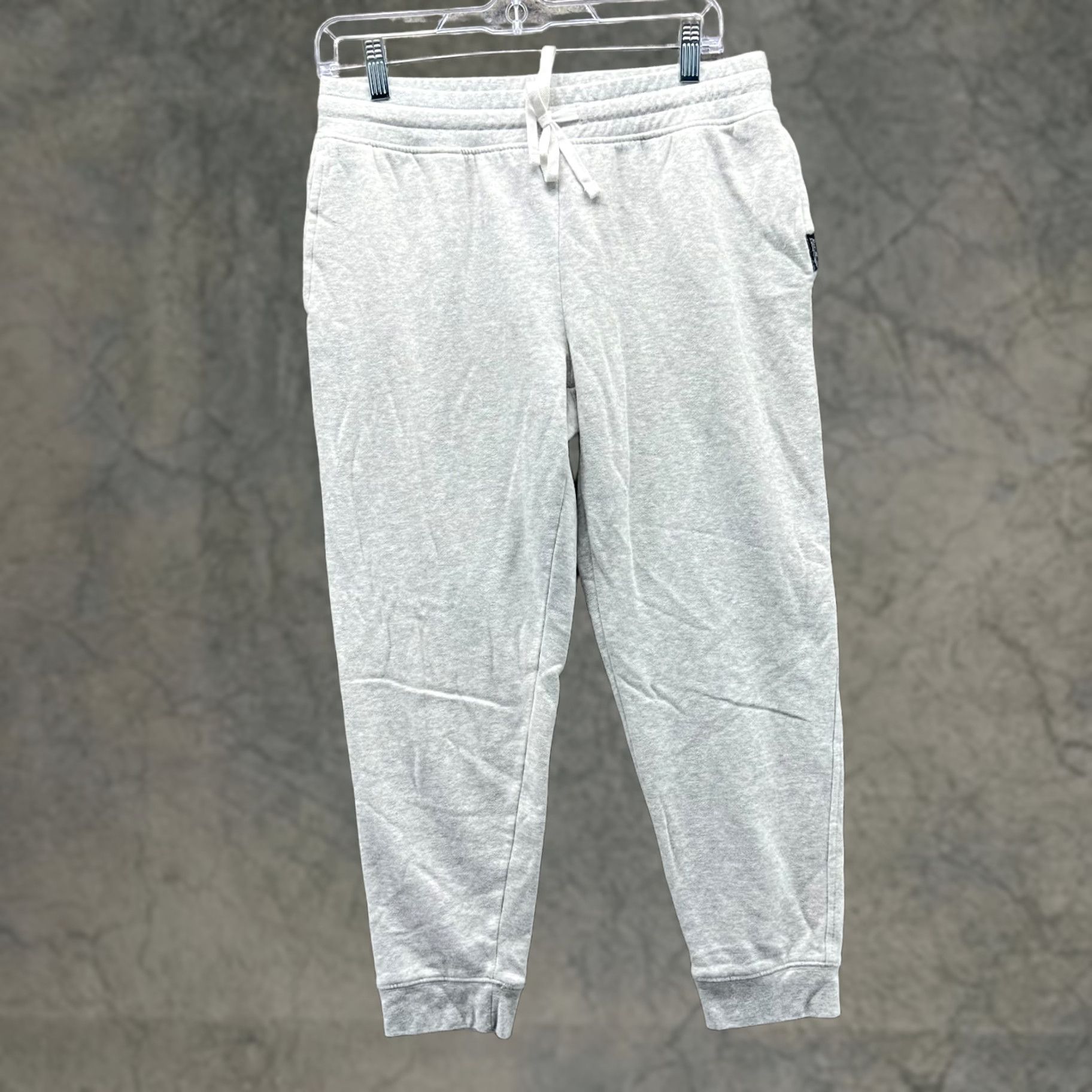 Eddie Bauer Eddie Bauer Jogger Pants Womens Medium Grey Fleece Cotton Tapered Front Pockets Drawstring Waist Regular Inseam 24in Size 32" / US 10 / IT 46 - 1 Thumbnail
