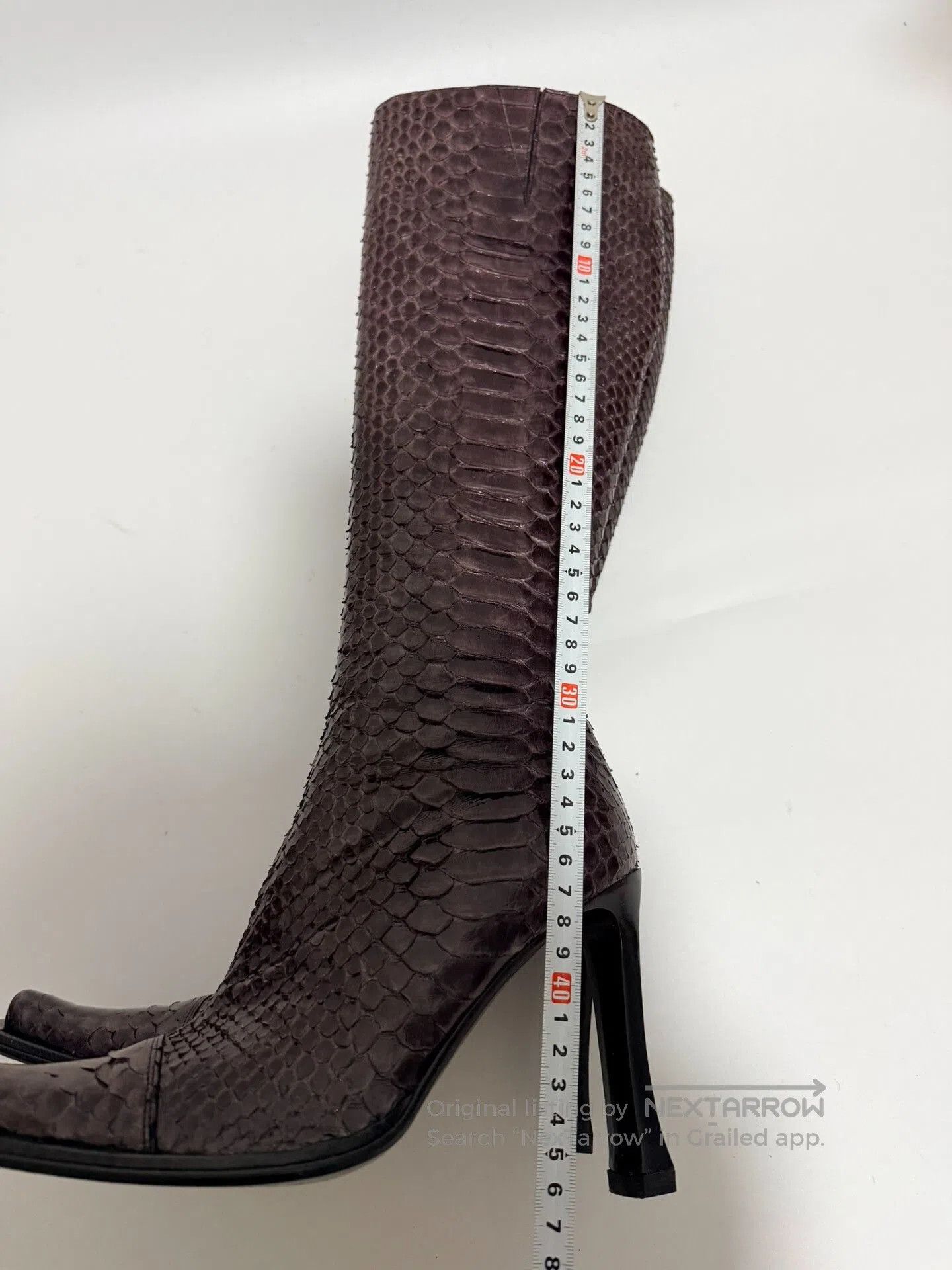 Other GIANNI BRAVO Italian Snake Skin Boots. Size US 5.5 / IT 35.5 - 9 Thumbnail