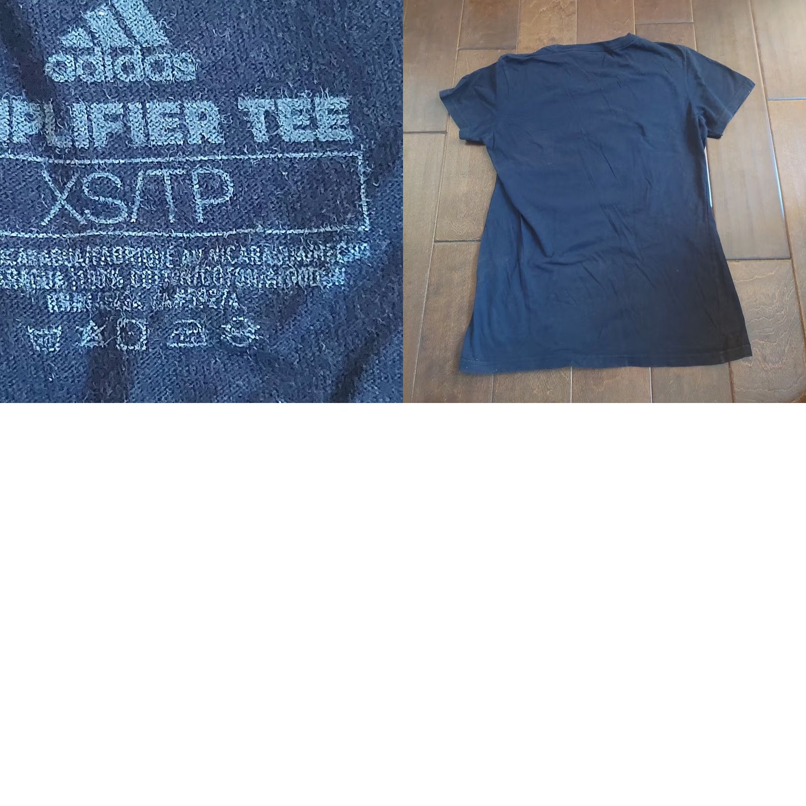 Adidas adidas Shirt Mens XS Men Navy Amplifier Tee Logo Size Size US XS / EU 42 / 0 - 9 Thumbnail