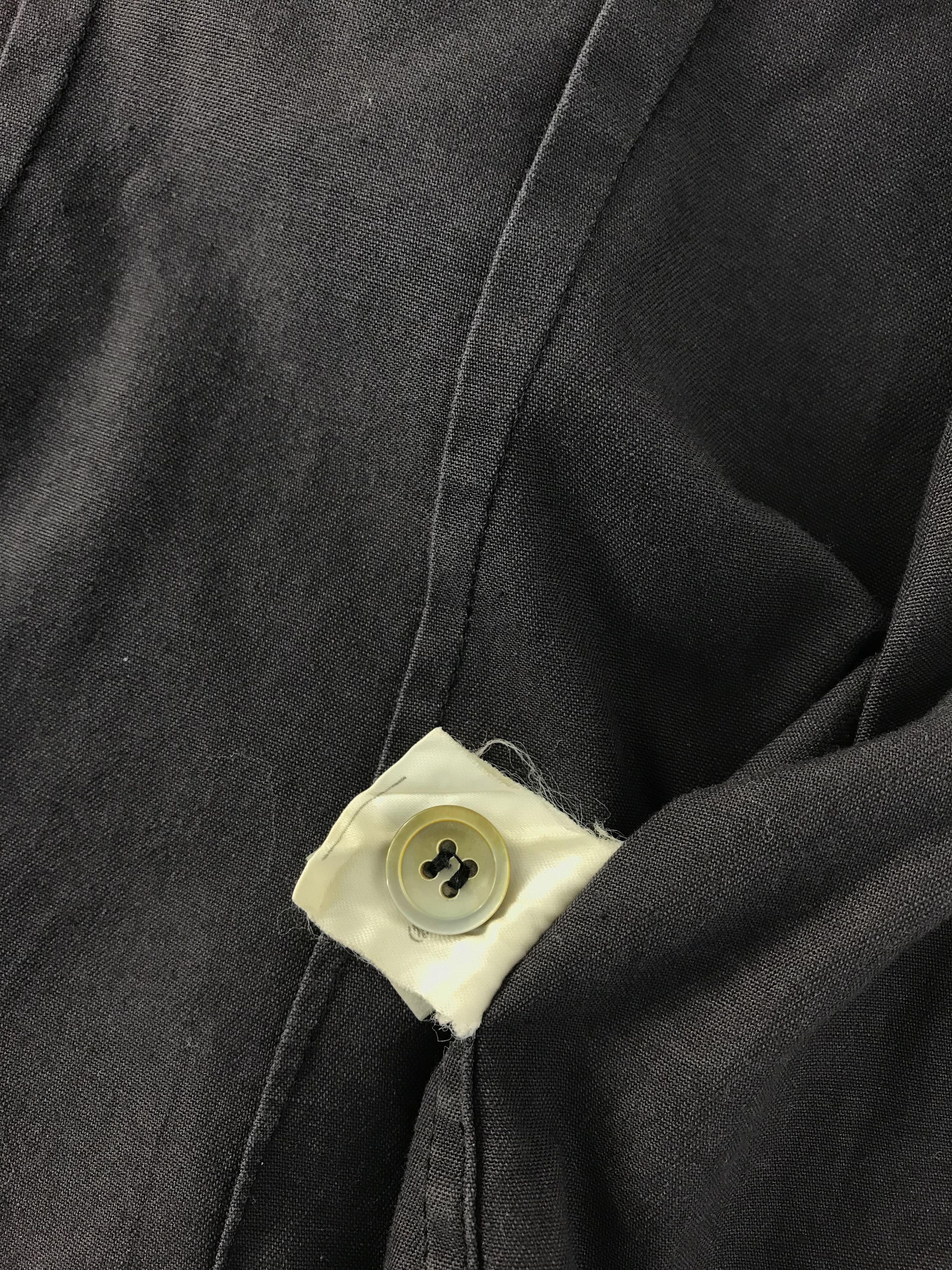 Yohji Yamamoto Y’s Yohji Yamamoto Plain Shirt Button Up Size US S / EU 44-46 / 1 - 8 Thumbnail