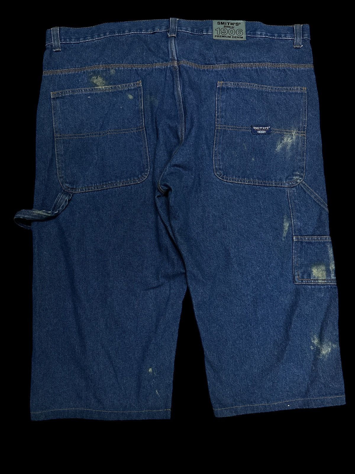 Vintage Oversize Smith's 💥 Short Denim Workwear💥 Size US 44 / EU 60 - 2 Thumbnail