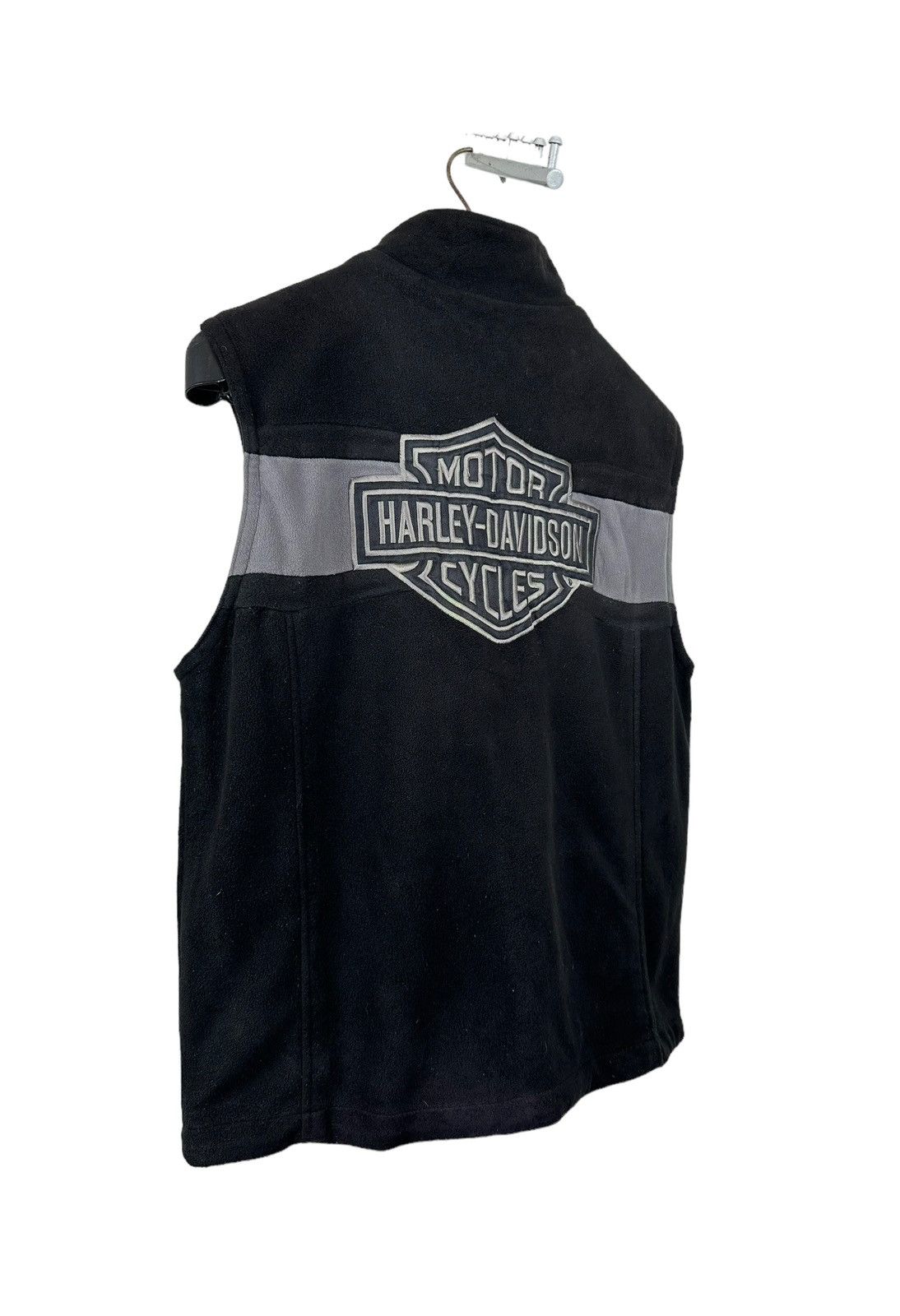 Harley Davidson × Warren Lotas Harley Davidson Fleece Sleeveless Size US L / EU 52-54 / 3 - 11 Thumbnail