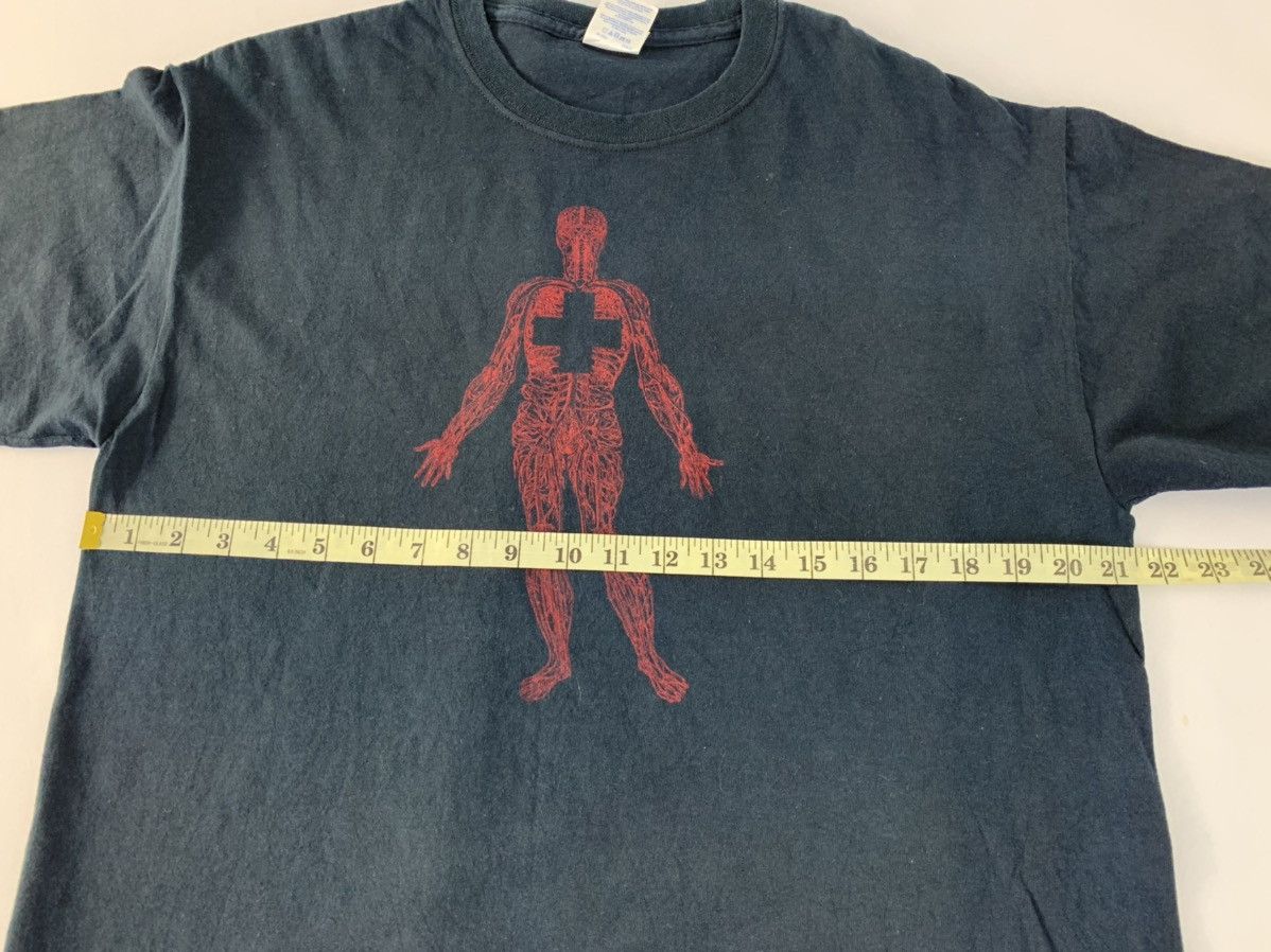 Band Tees Peter Gabriel New Blood Ninth Album English Anatomy Body Tee Size US L / EU 52-54 / 3 - 9 Thumbnail