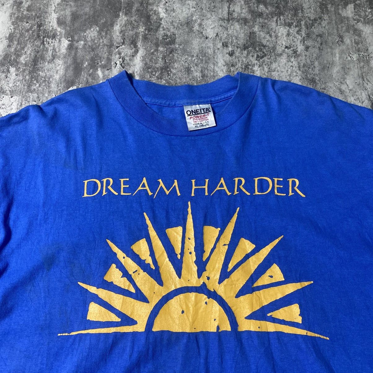 Band Tees Vintage 90's The Waterboys Band Album Dream Harder Tshirt Size US XL / EU 56 / 4 - 2 Thumbnail