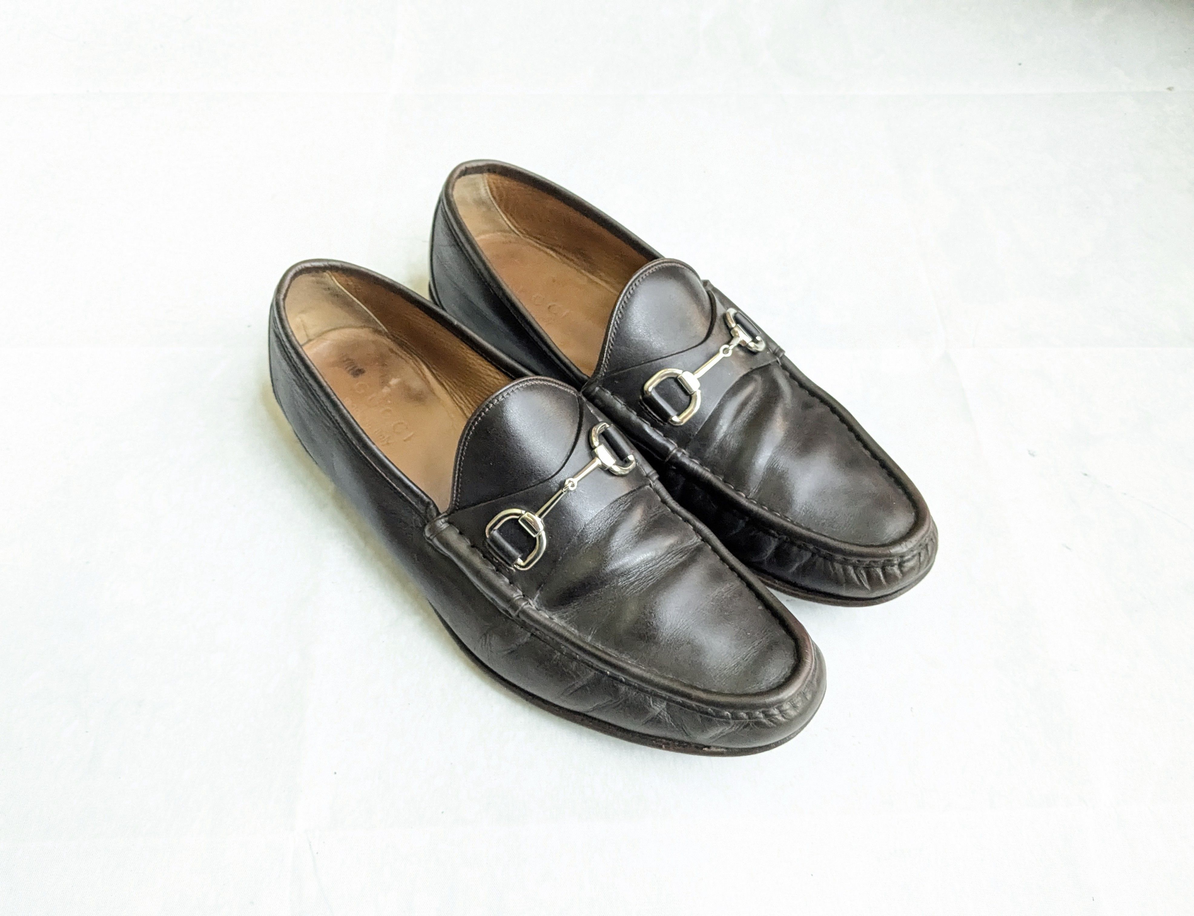 Gucci Gucci Horsebit Loafers Brown 11 Leather Slip On Size US 11 / EU 44 - 1 Thumbnail