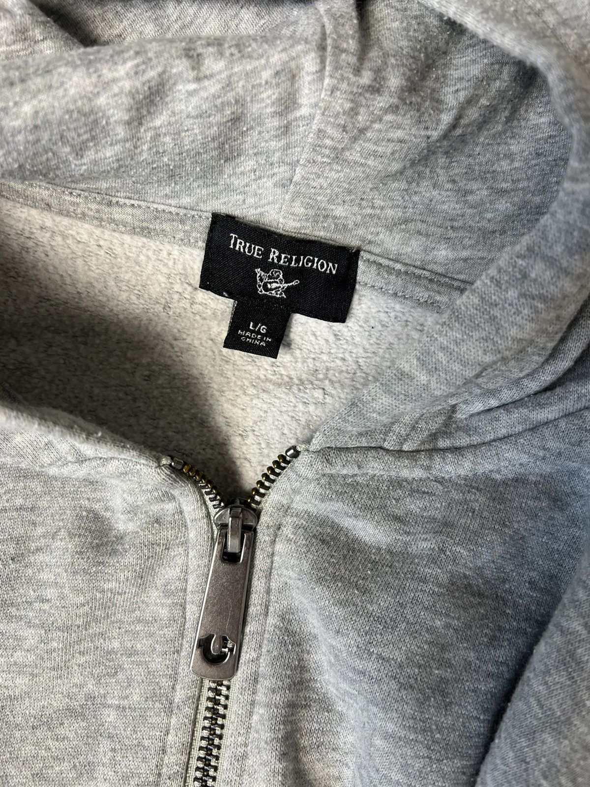 True Religion Hoodie True Religion Big Logo Zipped Size L / US 10 / IT 46 - 4 Thumbnail