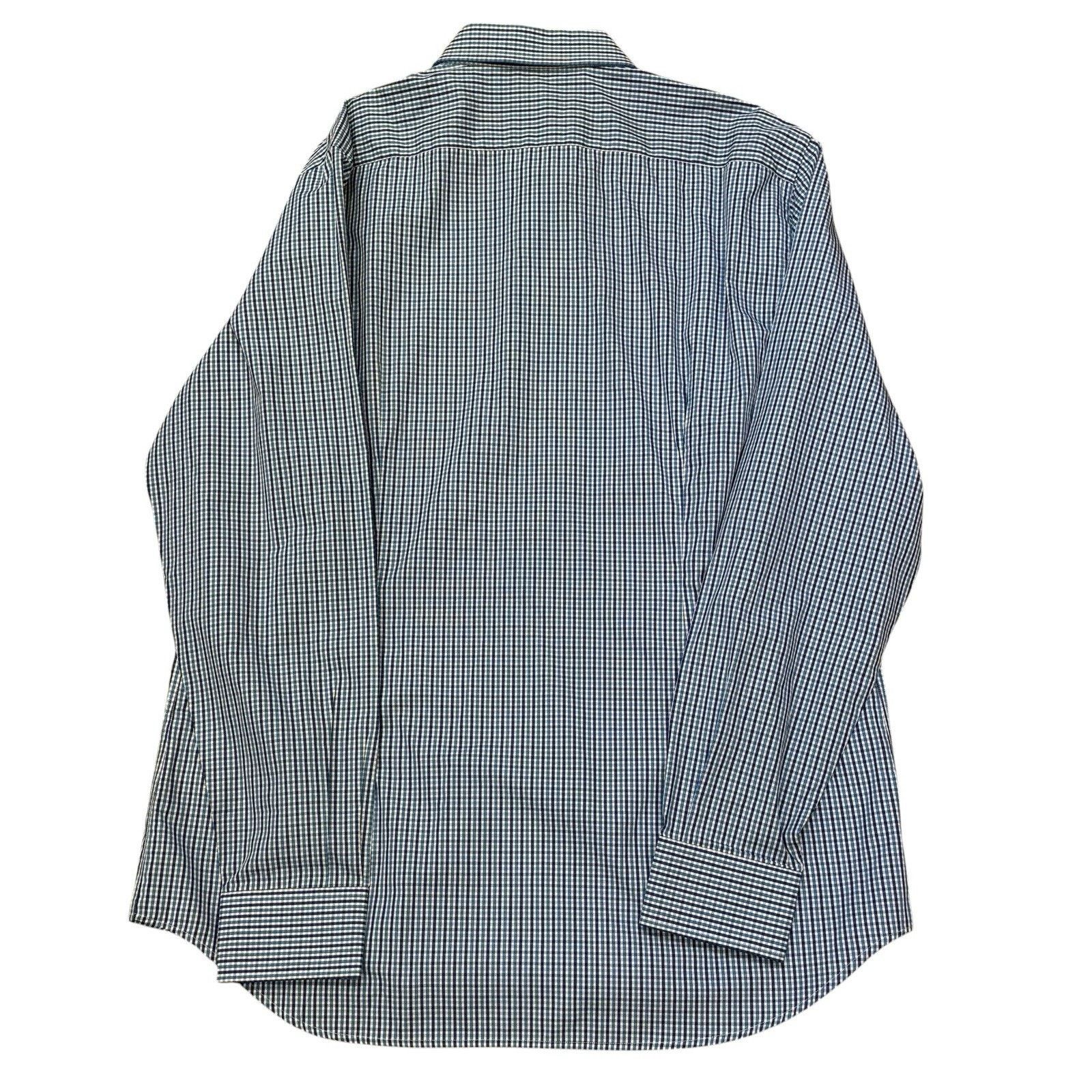 J.Lindeberg J. Lindeberg Blue Tattersall Long Sleeve Button Down XL NWT Size US XL / EU 56 / 4 - 2 Thumbnail