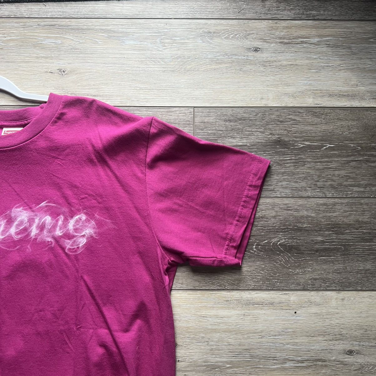 Supreme Supreme Smoke tee “magenta” Size US M / EU 48-50 / 2 - 2 Thumbnail