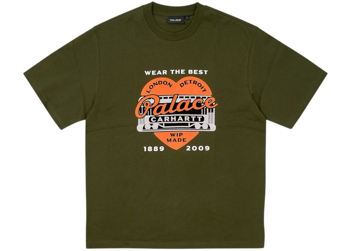 【送料込】PALACE×Carhartt コラボ ☆ グラフィック Tシャツ Carhartt X Palace T Shirt | Grailed